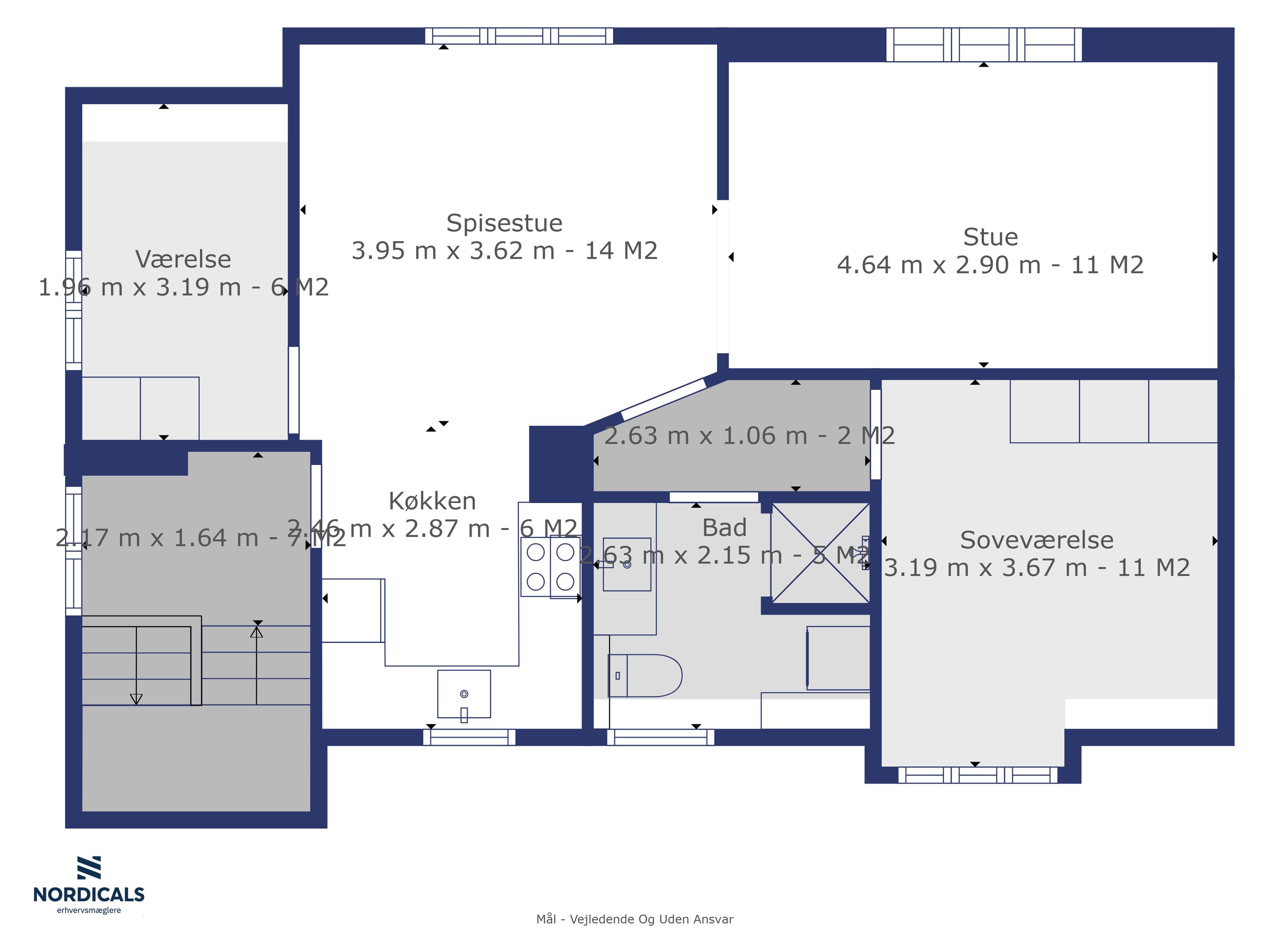 Plantegninger billede af Frodesgade 171, 6700 Esbjerg
