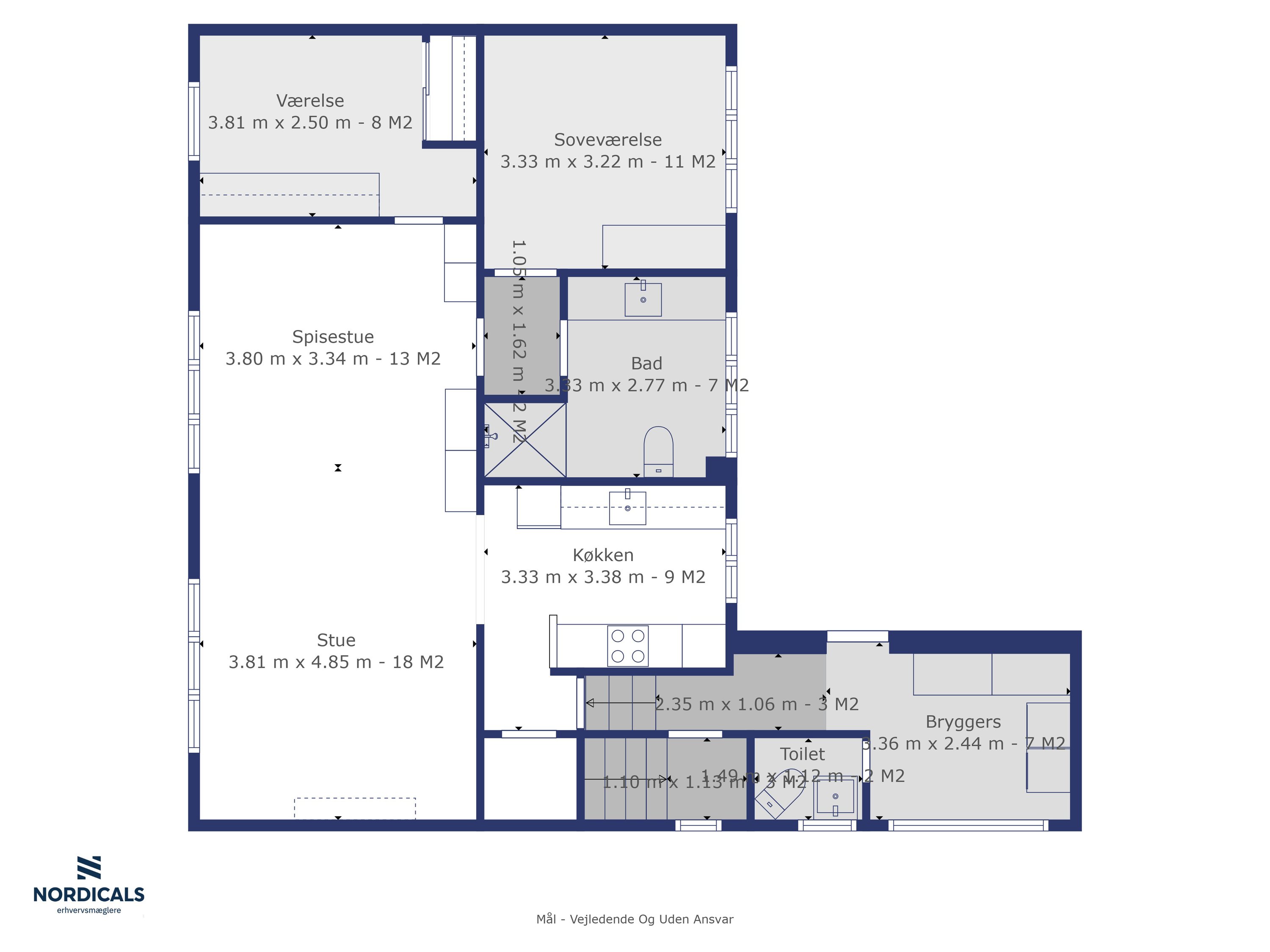 Plantegninger billede af Frodesgade 171, 6700 Esbjerg