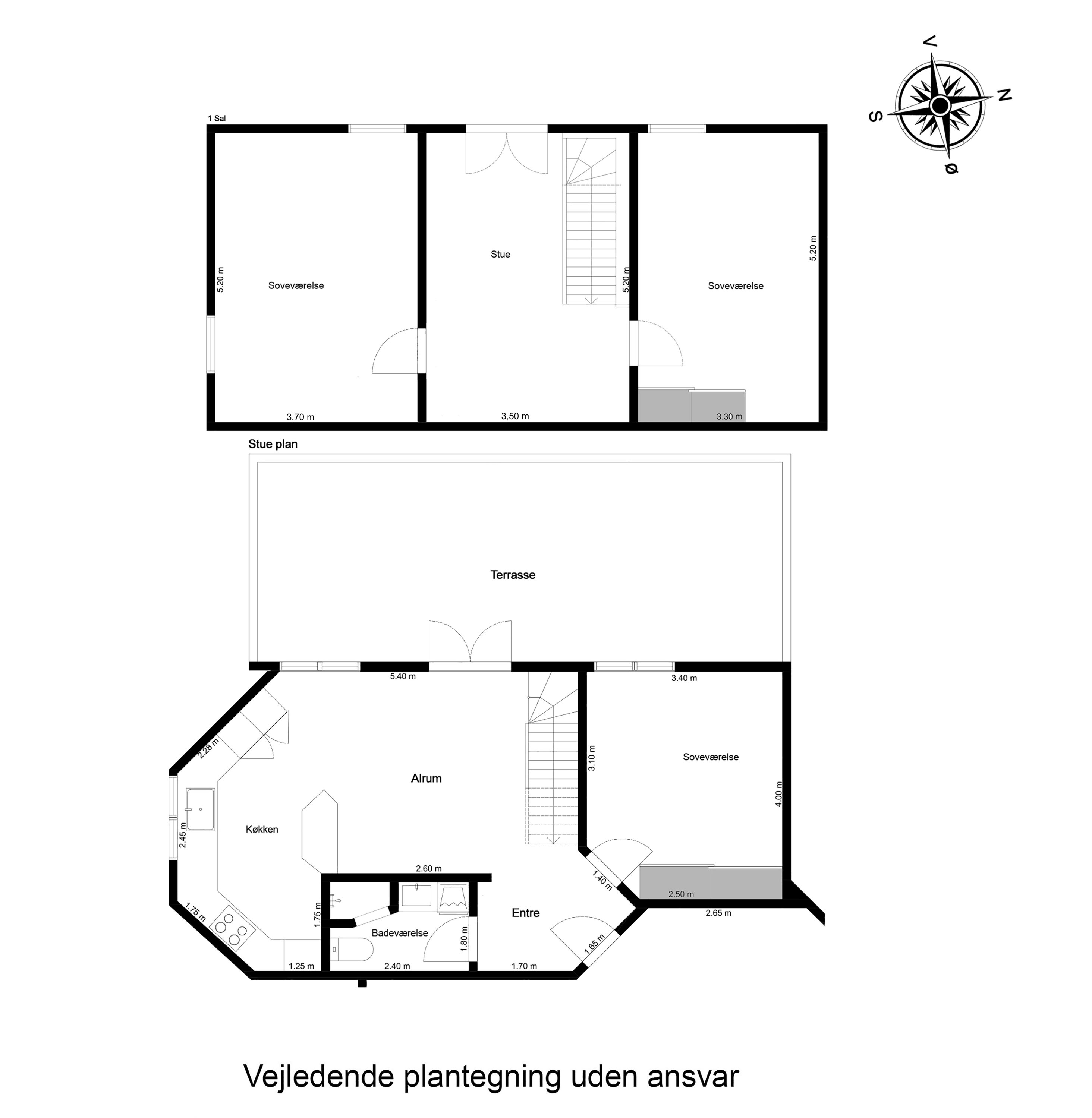 Plantegninger billede af Sct. Jørgens Vej 24, st.. 10., 8800 Viborg