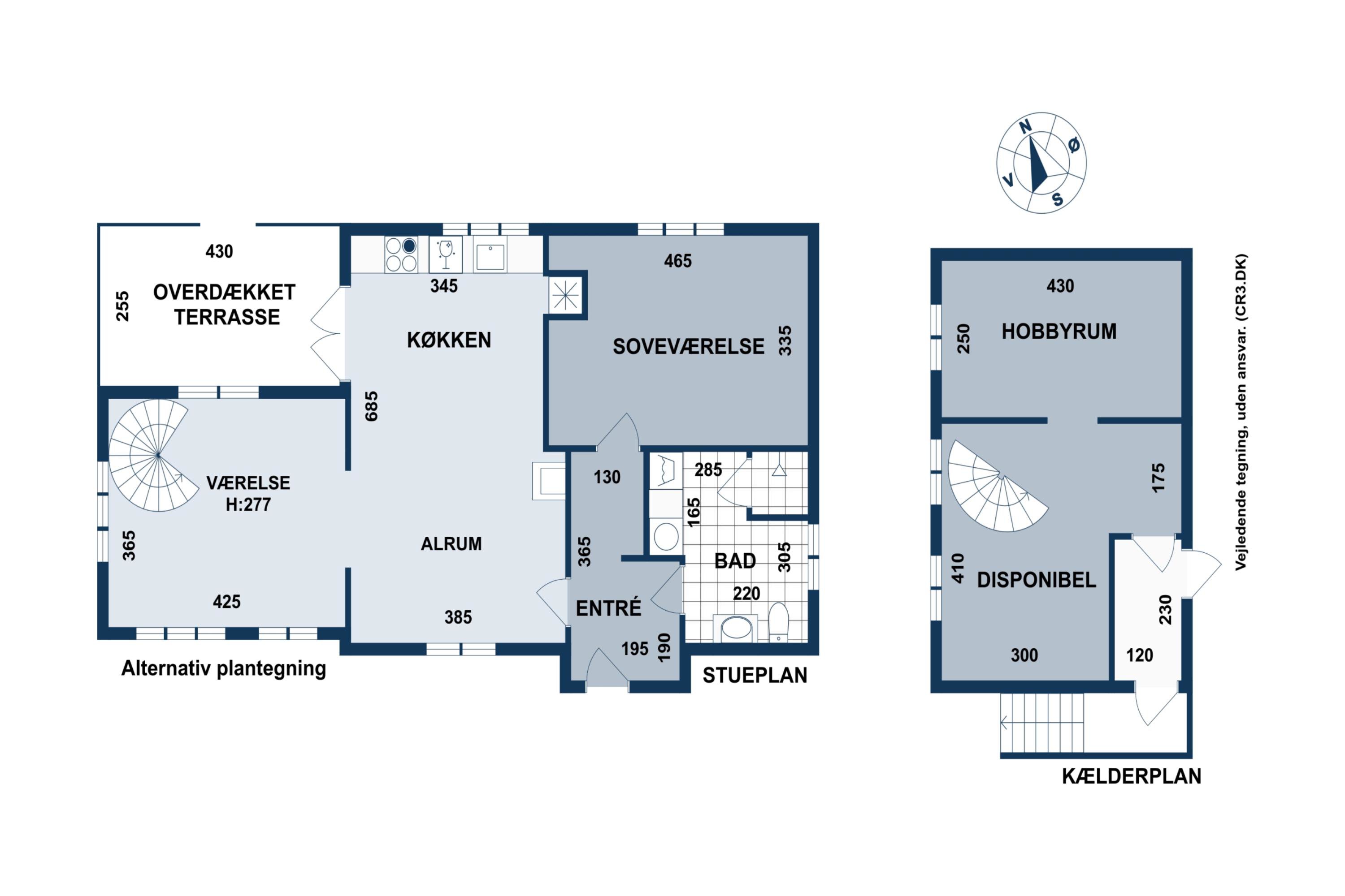 Plantegninger billede af Gammel Hareskovvej 325, st.., Hareskov, 3500 Værløse