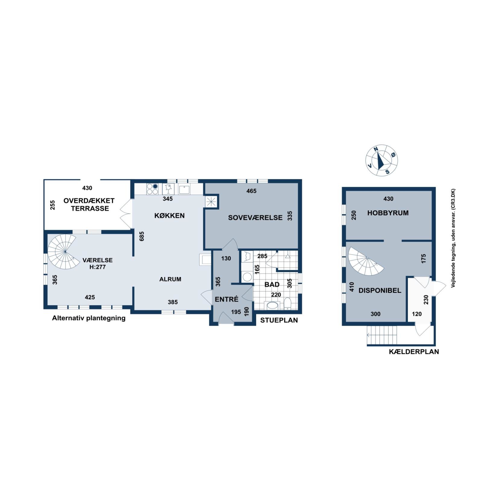 Plantegninger billede af Gammel Hareskovvej 325, st.., Hareskov, 3500 Værløse