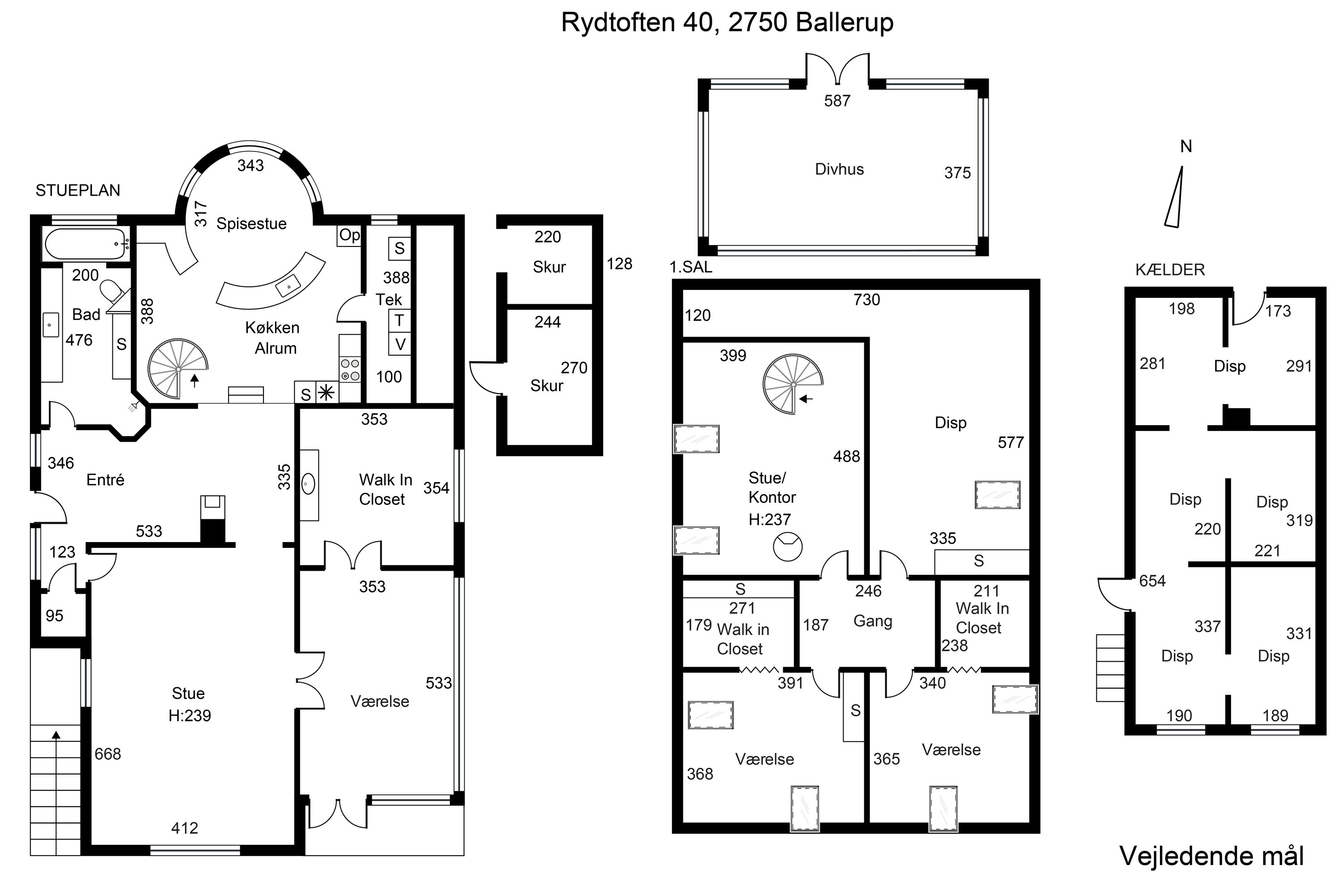 Plantegninger billede af Rydtoften 40, 2750 Ballerup