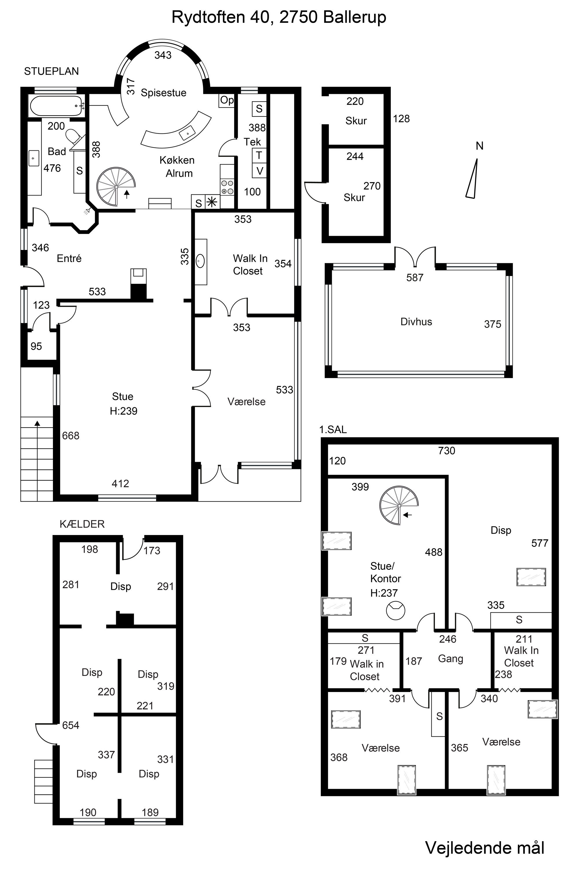 Plantegninger billede af Rydtoften 40, 2750 Ballerup