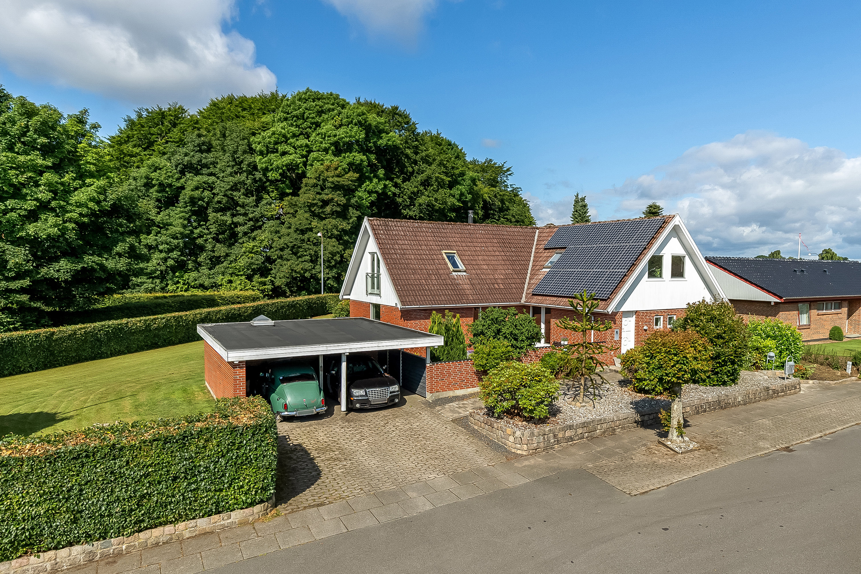 Villa: Mastefoto på Hesselkær 8, 7100 Vejle