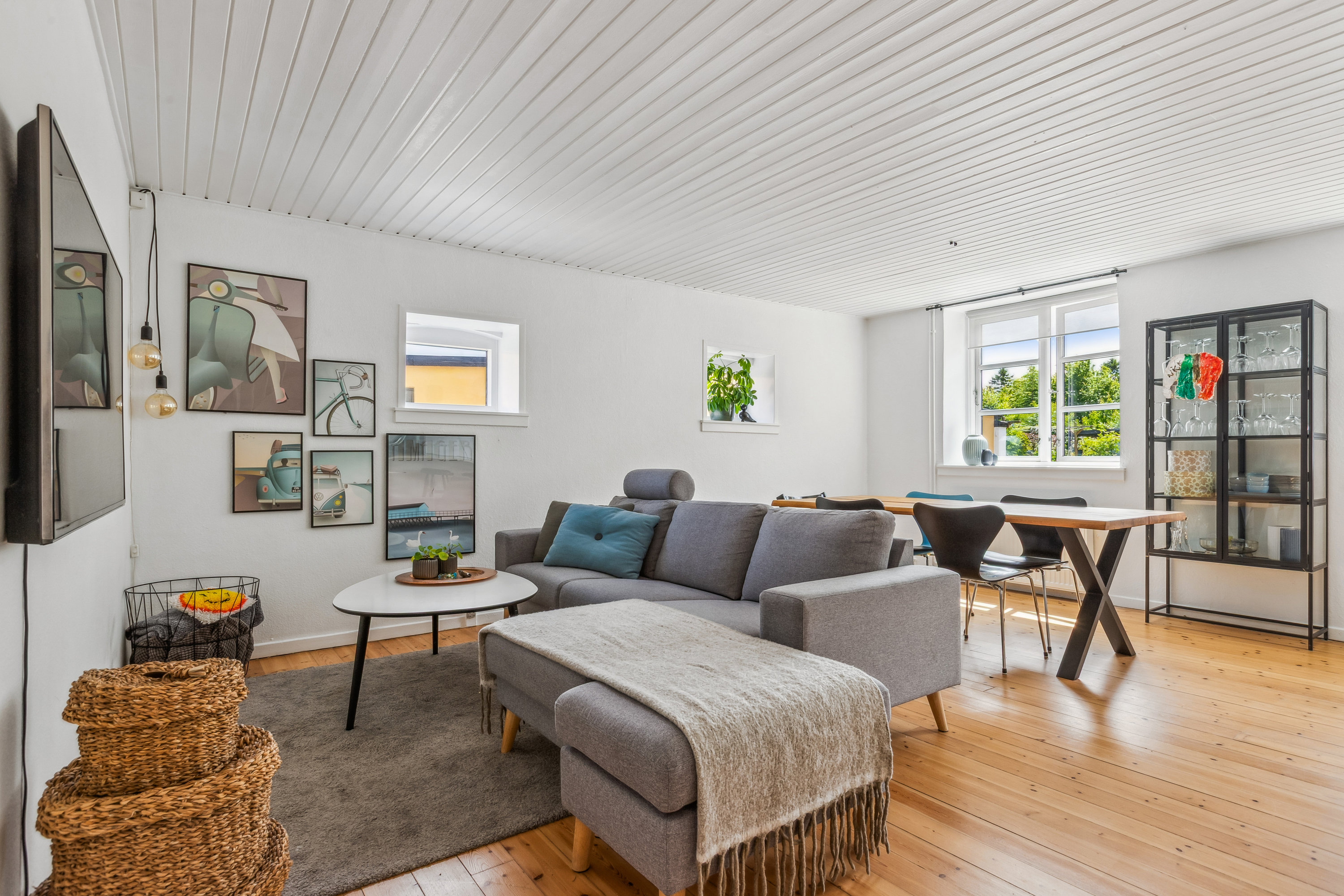 Fremhævet stue billede i fuldskærmstilstand. Billede af Søndergade 9D, 2791 Dragør