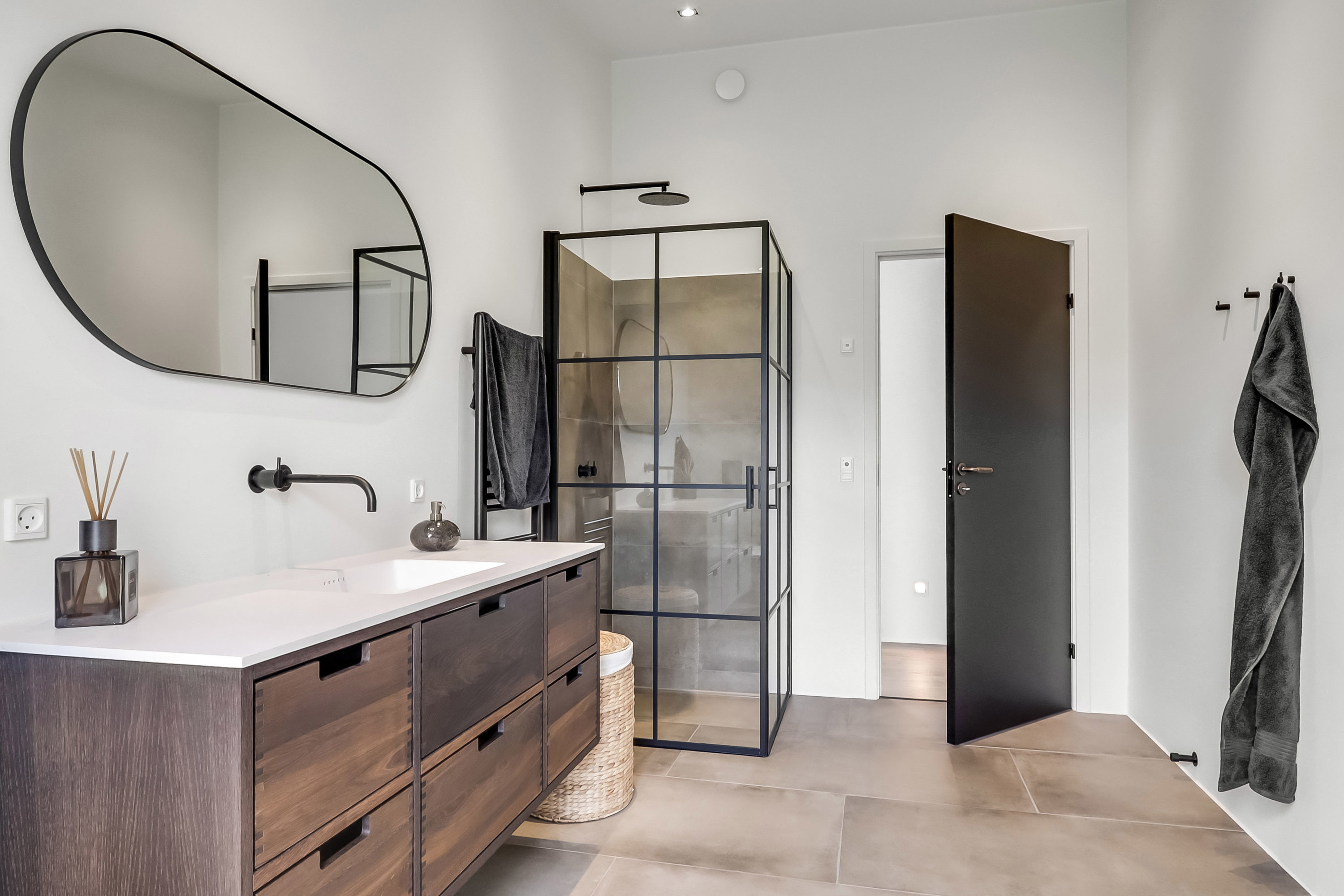 Fremhævet badeværelse billede i fuldskærmstilstand. Billede af Skibsbakken 27, 5881 Skårup Fyn