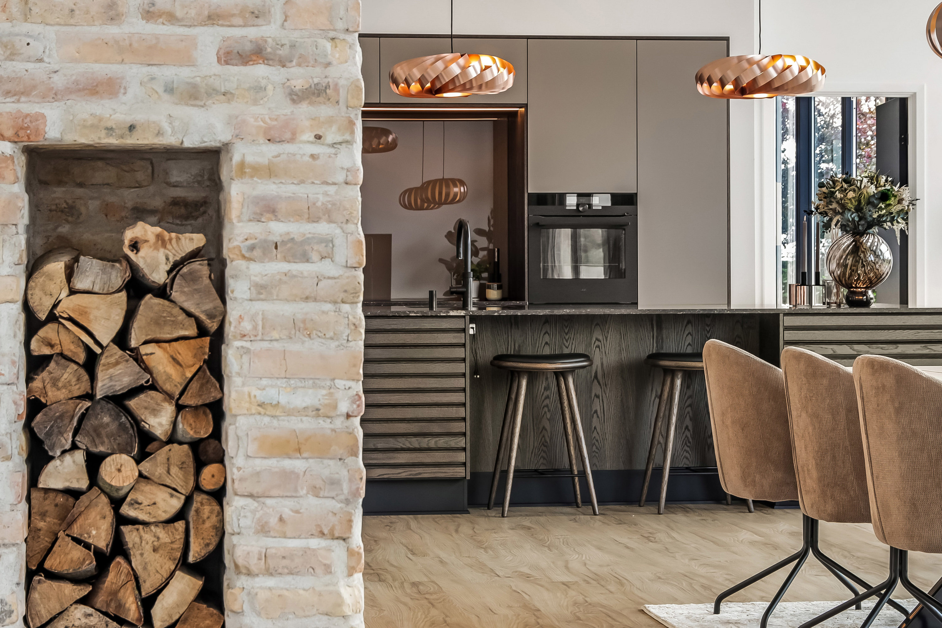 Fremhævet køkken billede i fuldskærmstilstand. Billede af Skibsbakken 27, 5881 Skårup Fyn