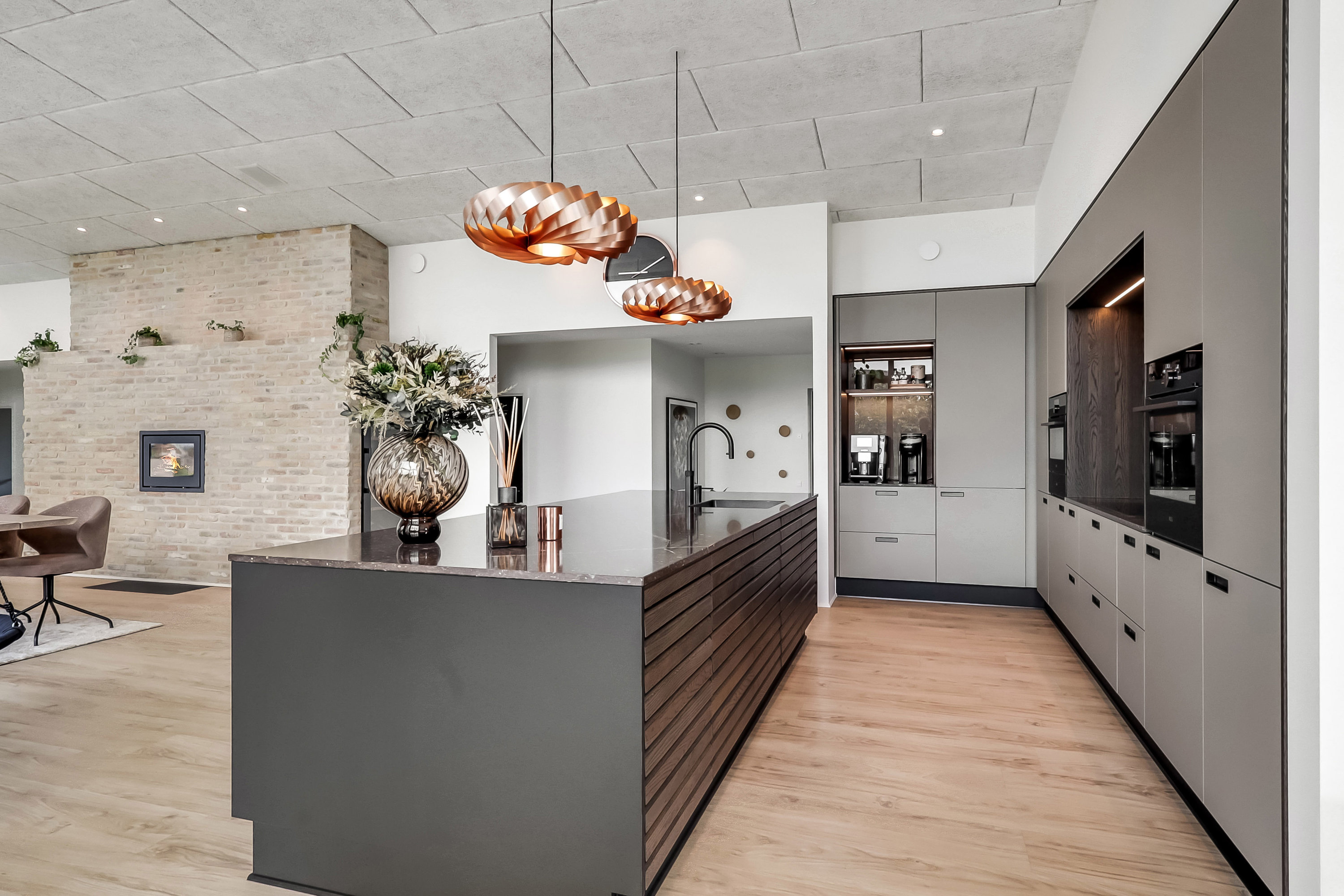 Fremhævet køkken billede i fuldskærmstilstand. Billede af Skibsbakken 27, 5881 Skårup Fyn