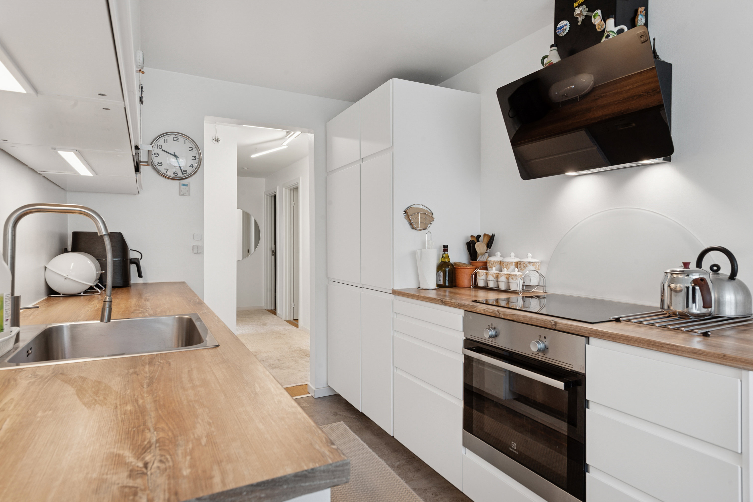 Fremhævet køkken billede i fuldskærmstilstand. Billede af Grønneled 21, 2620 Albertslund