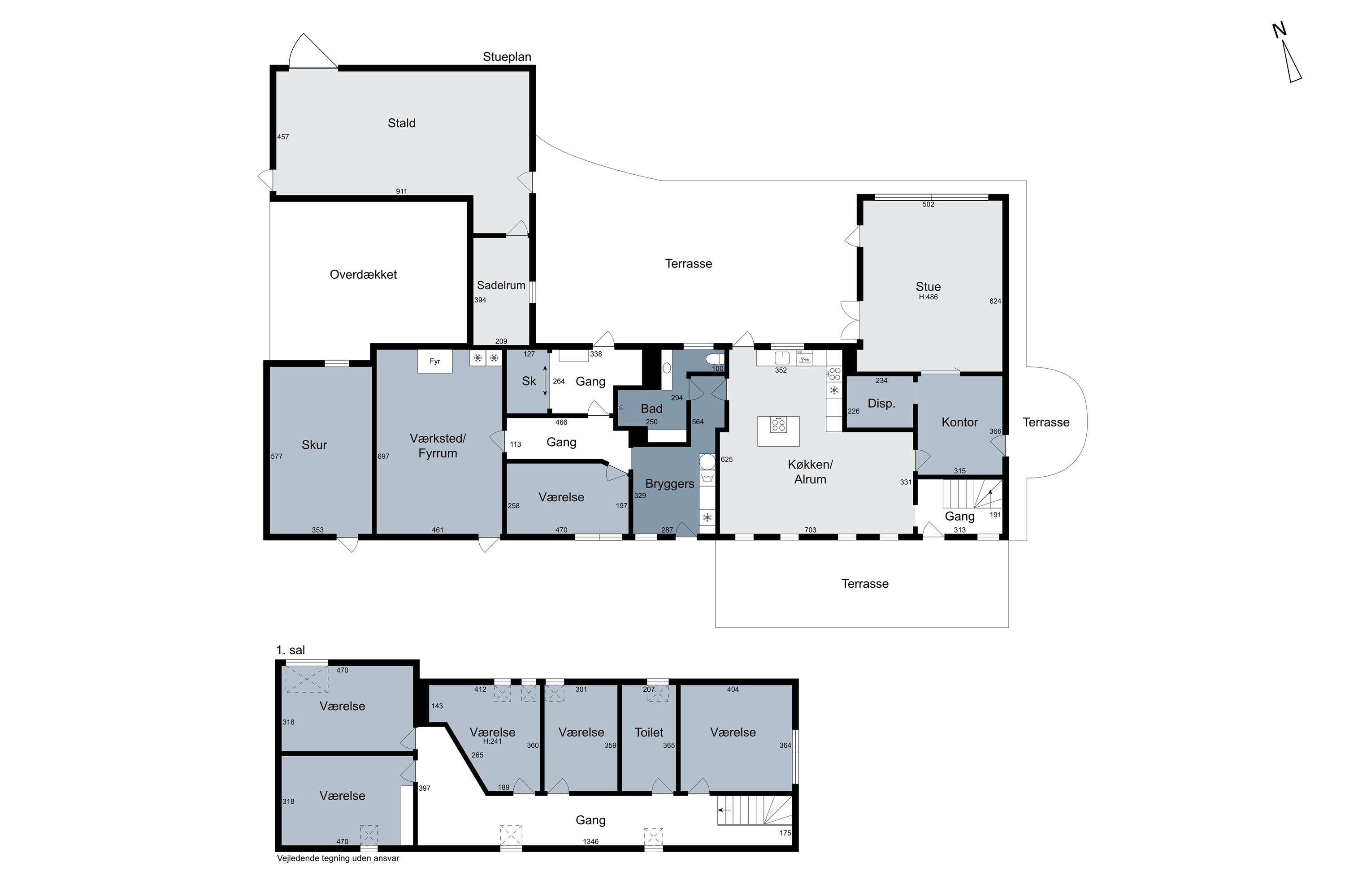 Plantegninger billede af Sårupvej 50, Sårup, 7730 Hanstholm