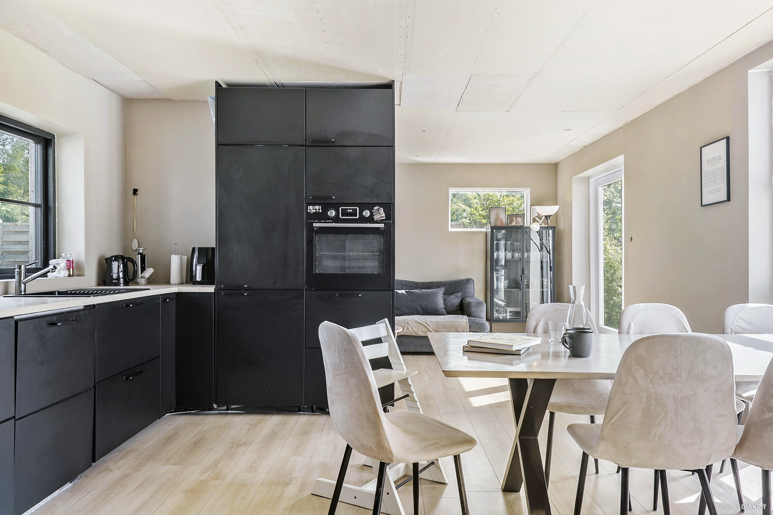 Fremhævet køkken billede i fuldskærmstilstand. Billede af Hasselvej 2, 4623 Lille Skensved