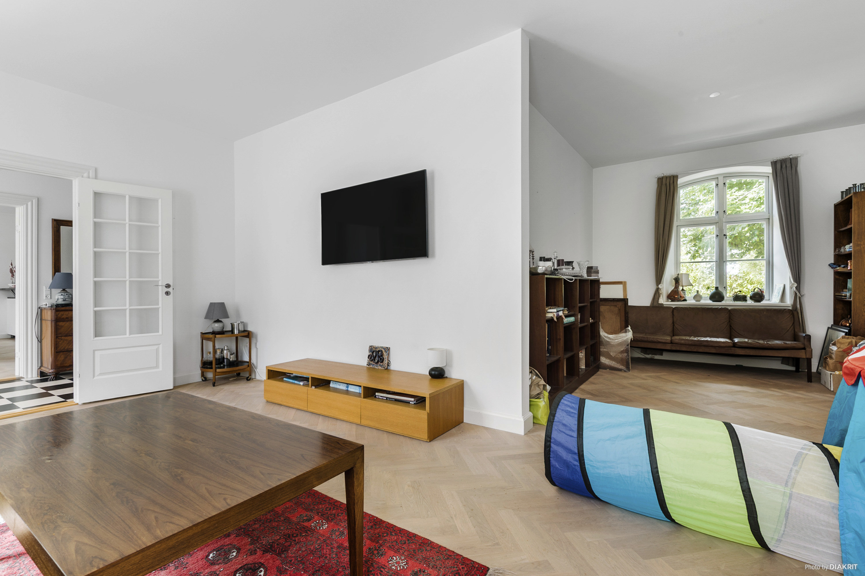 Fremhævet stue billede i fuldskærmstilstand. Billede af Nørregade 15, 4660 Store Heddinge