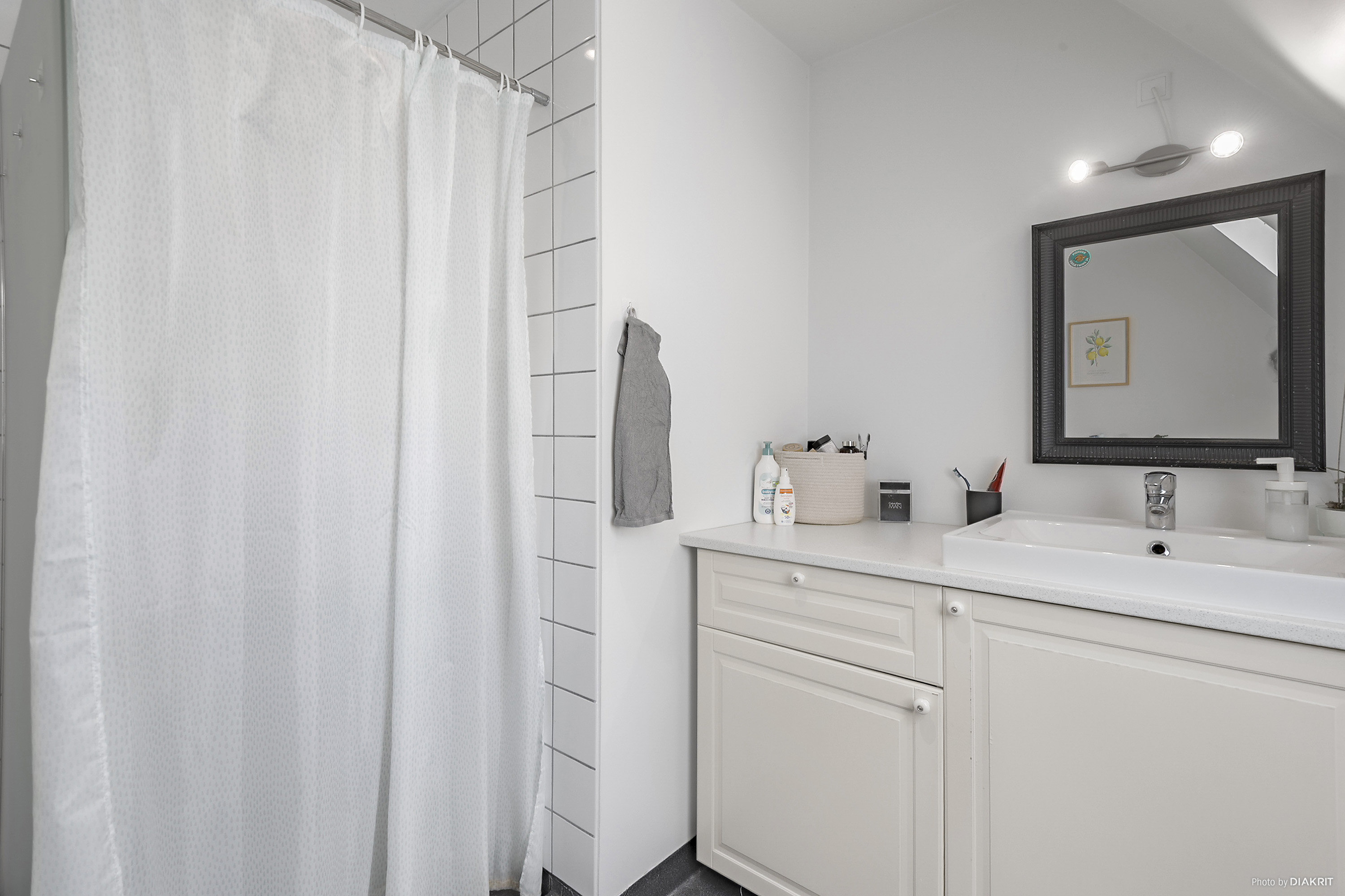 Fremhævet badeværelse billede i fuldskærmstilstand. Billede af Nørregade 15, 4660 Store Heddinge