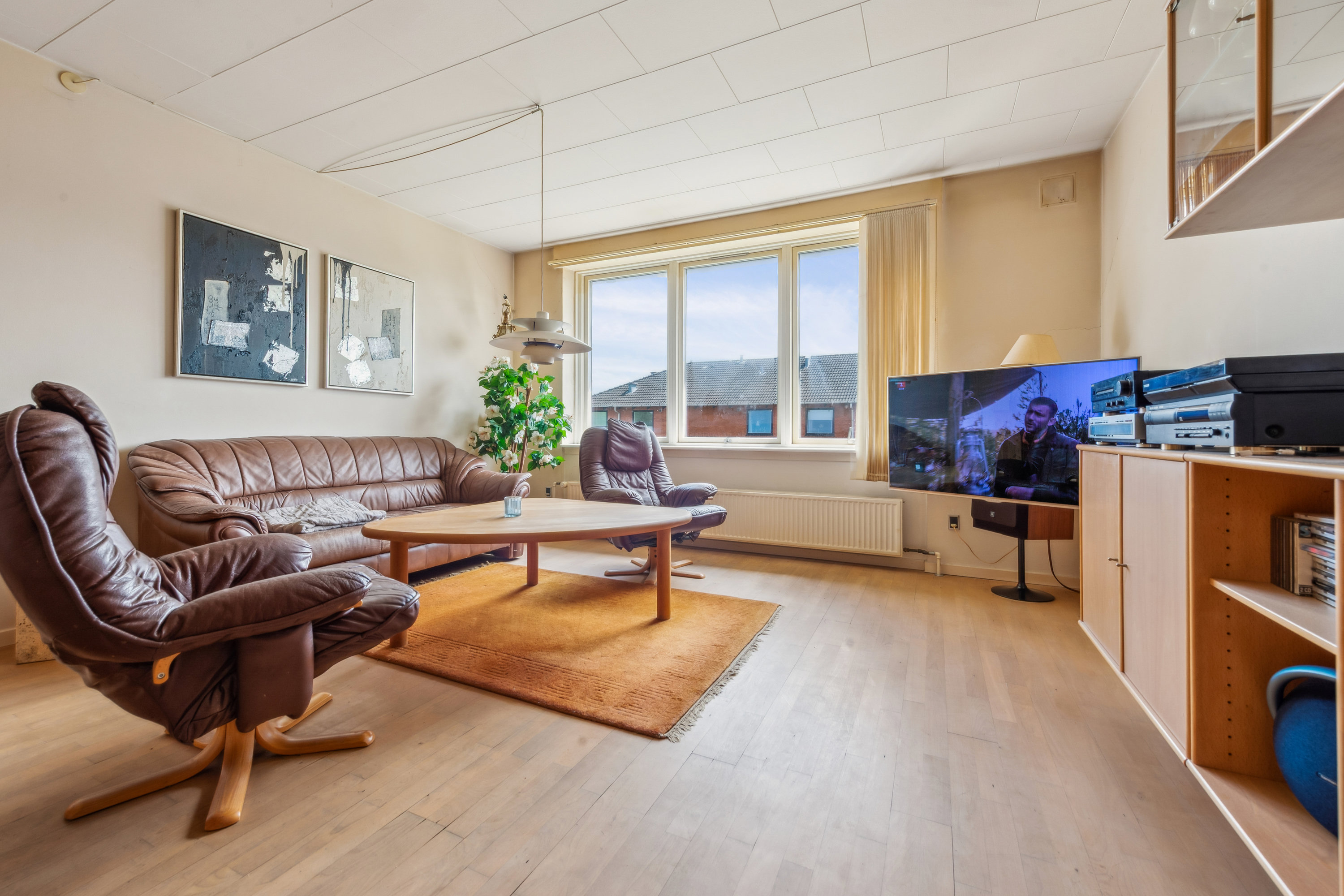 Fremhævet stue billede i fuldskærmstilstand. Billede af Parkvej 145, 2. tv., 2630 Taastrup