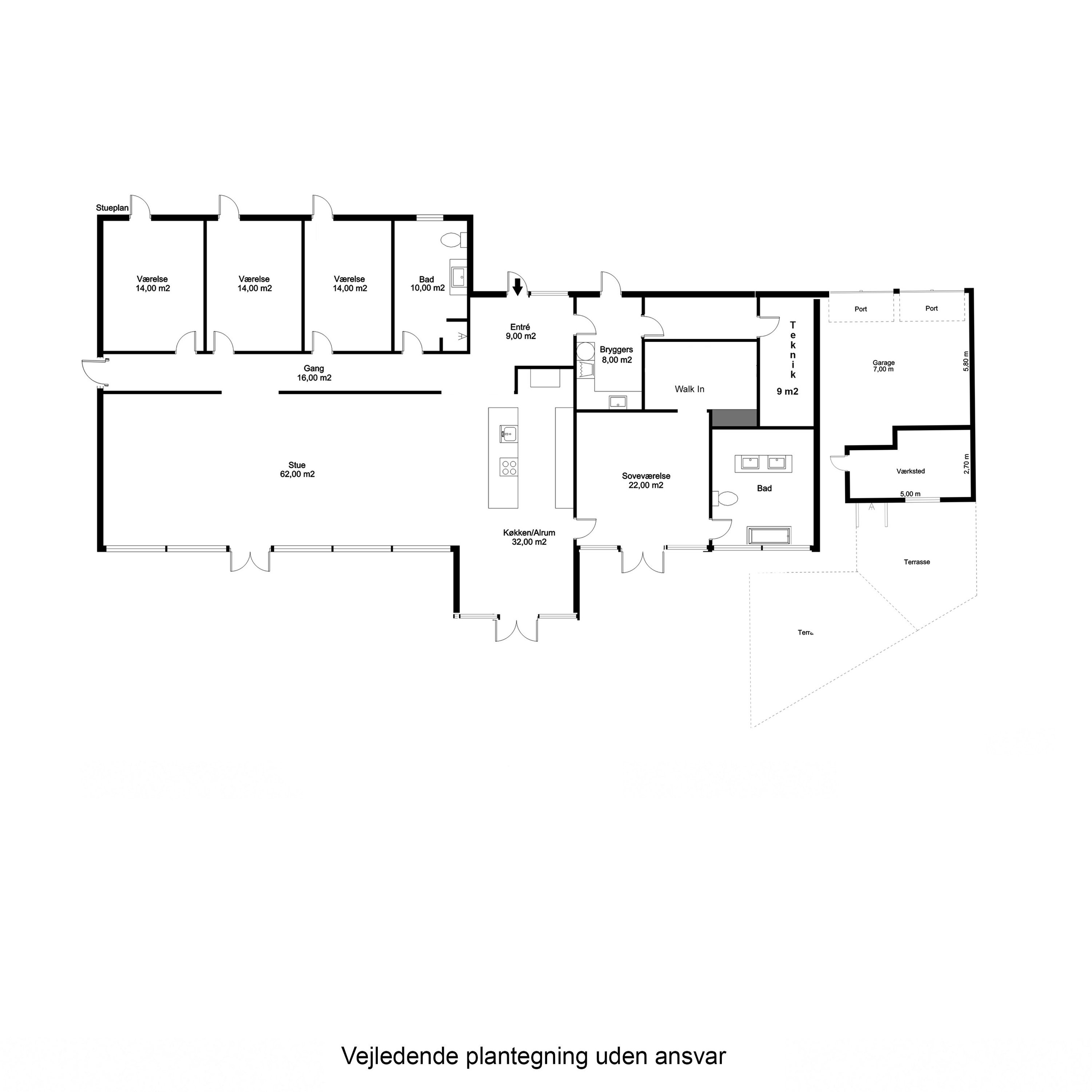 Plantegninger billede af Skibsbakken 27, 5881 Skårup Fyn