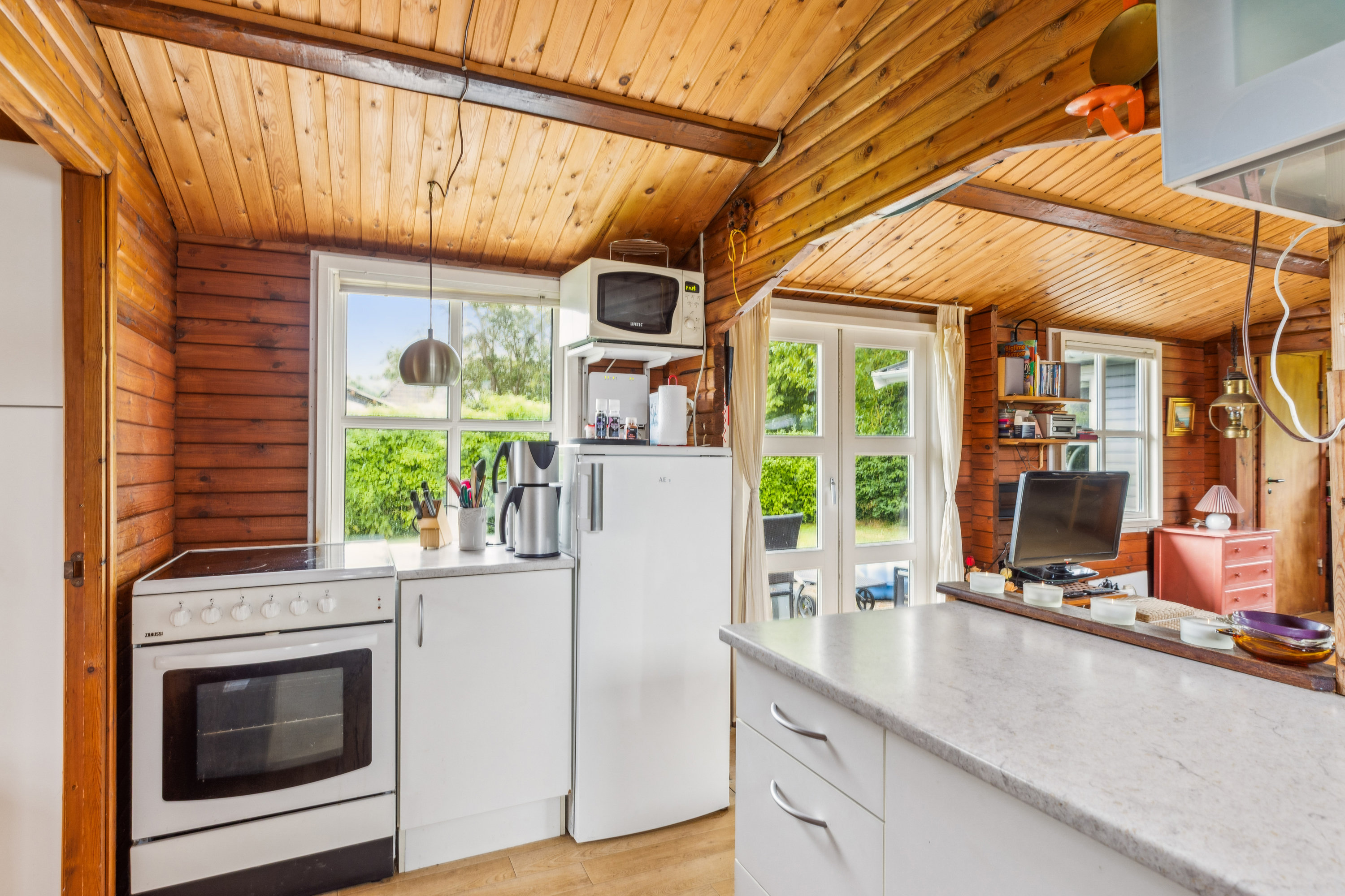 Fremhævet køkken billede i fuldskærmstilstand. Billede af Østerbyvej 66, Østerby, 6470 Sydals