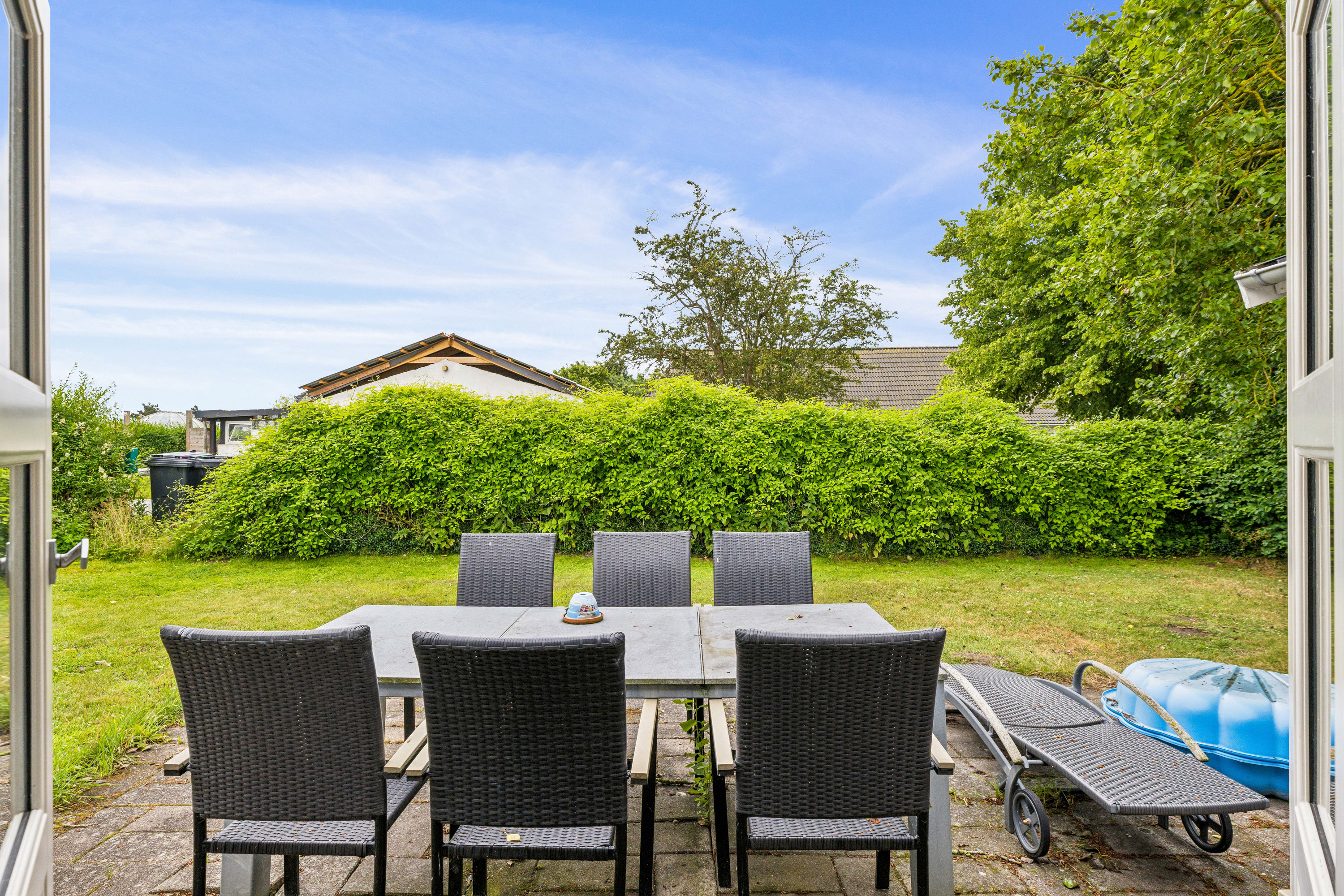 Fremhævet terrasse billede i fuldskærmstilstand. Billede af Østerbyvej 66, Østerby, 6470 Sydals