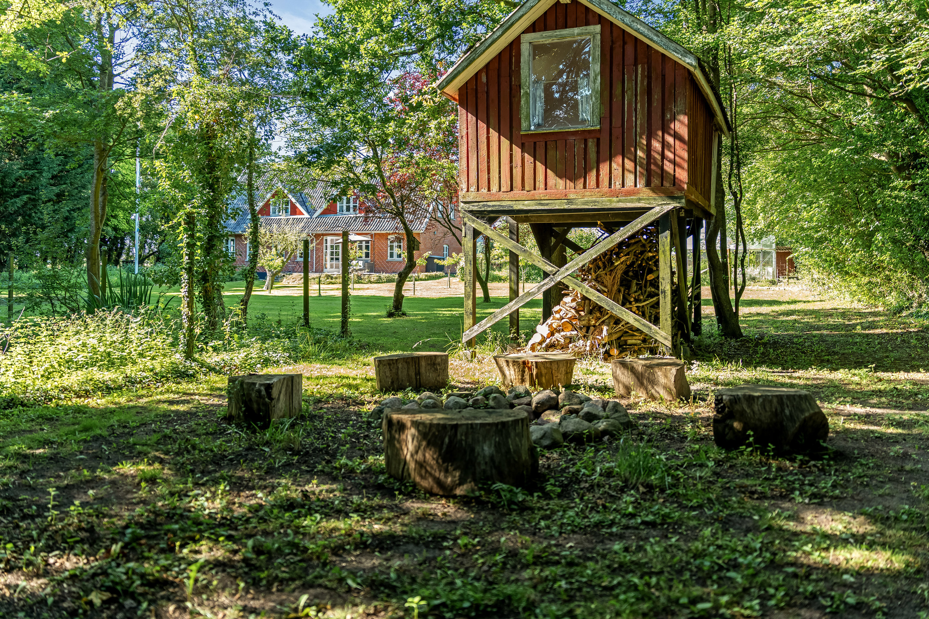 Fremhævet have billede i fuldskærmstilstand. Billede af Tillitse Kirkevej 5, 4983 Dannemare