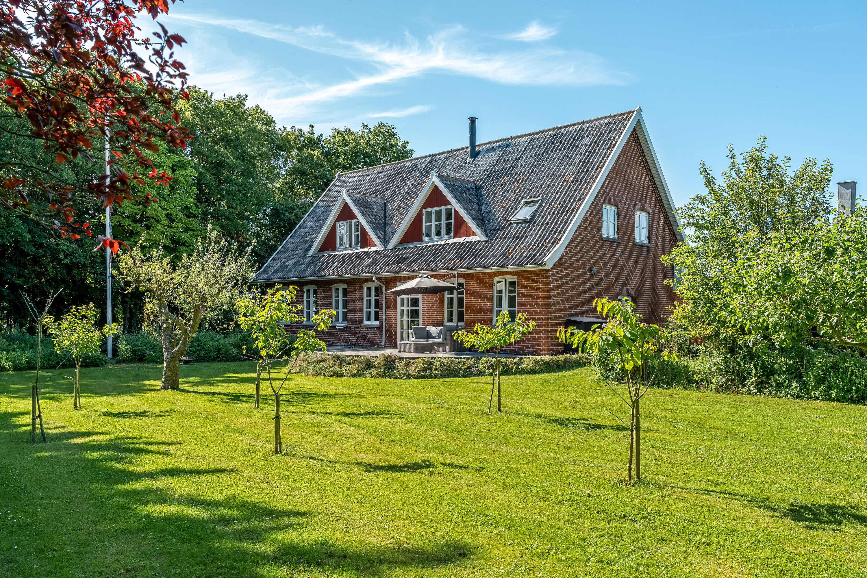 Fremhævet have billede i fuldskærmstilstand. Billede af Tillitse Kirkevej 5, 4983 Dannemare