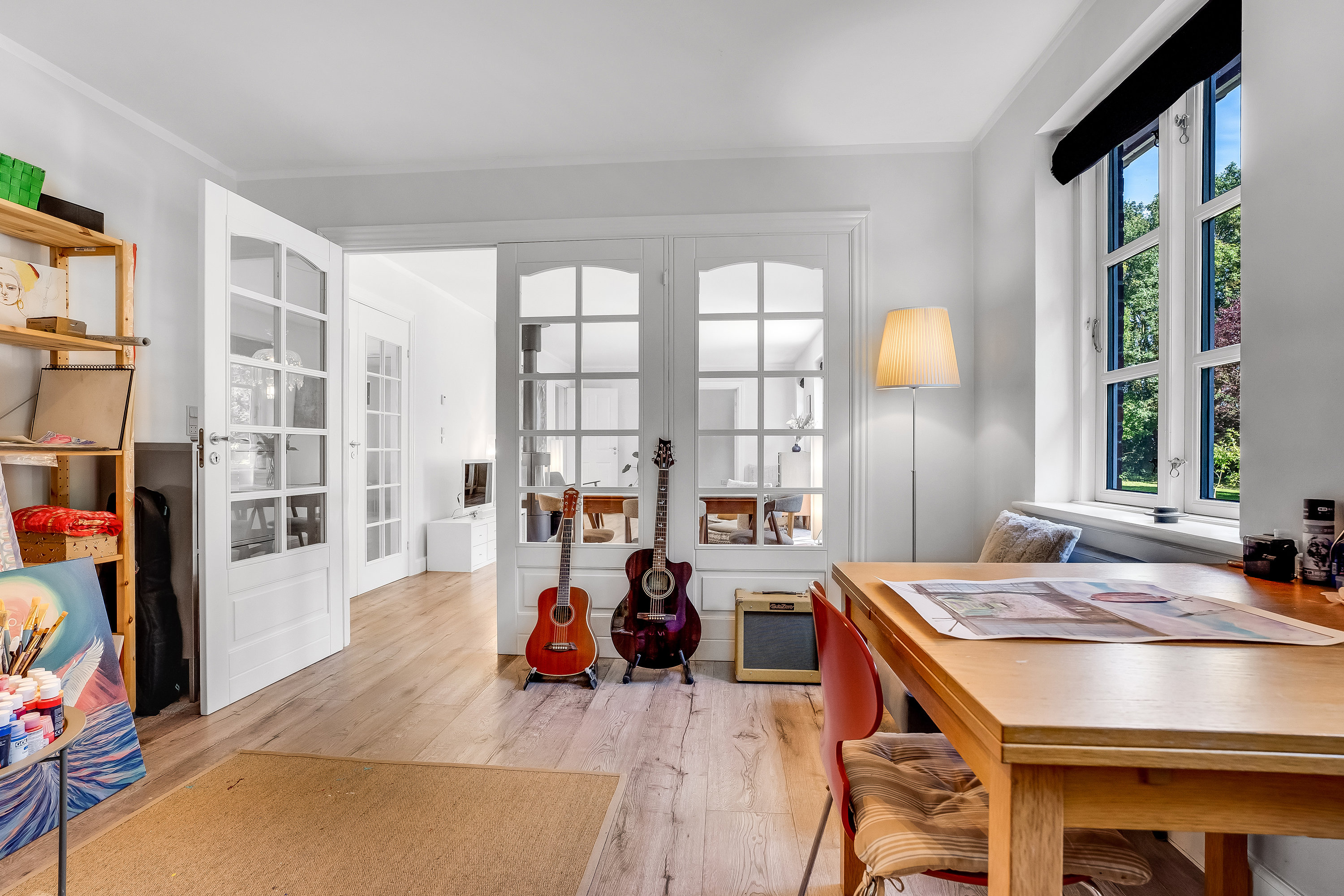 Fremhævet stue billede i fuldskærmstilstand. Billede af Tillitse Kirkevej 5, 4983 Dannemare