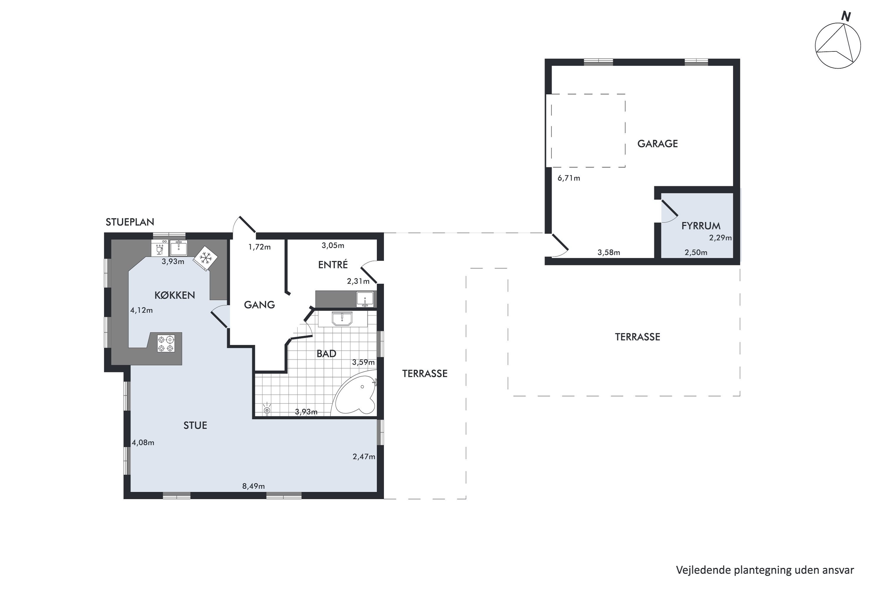 Fremhævet  billede i fuldskærmstilstand. Billede af Stationen 3, Vejrumbro, 8830 Tjele