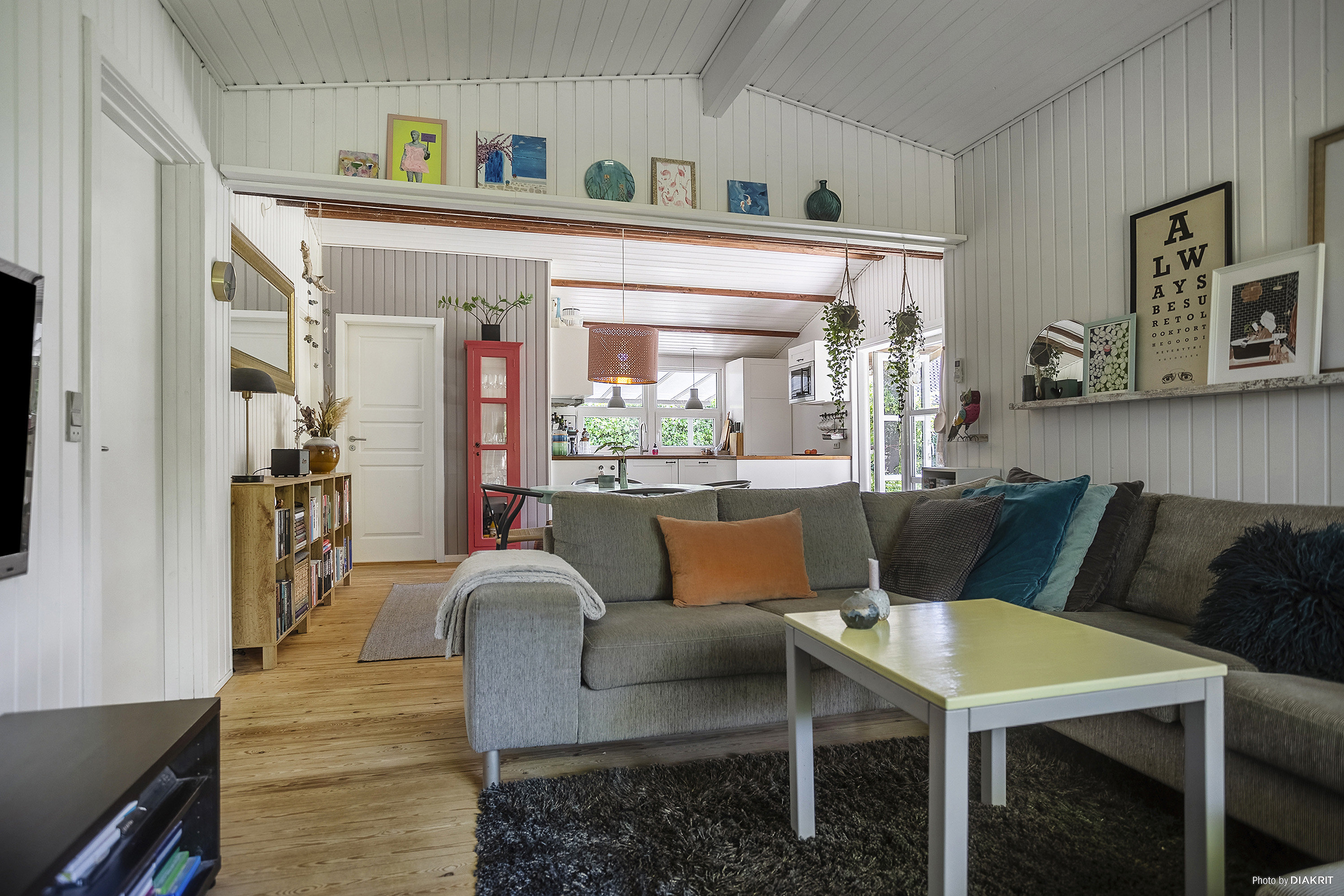 Fremhævet stue billede i fuldskærmstilstand. Billede af Brinken 57A, Strøby Egede, 4600 Køge