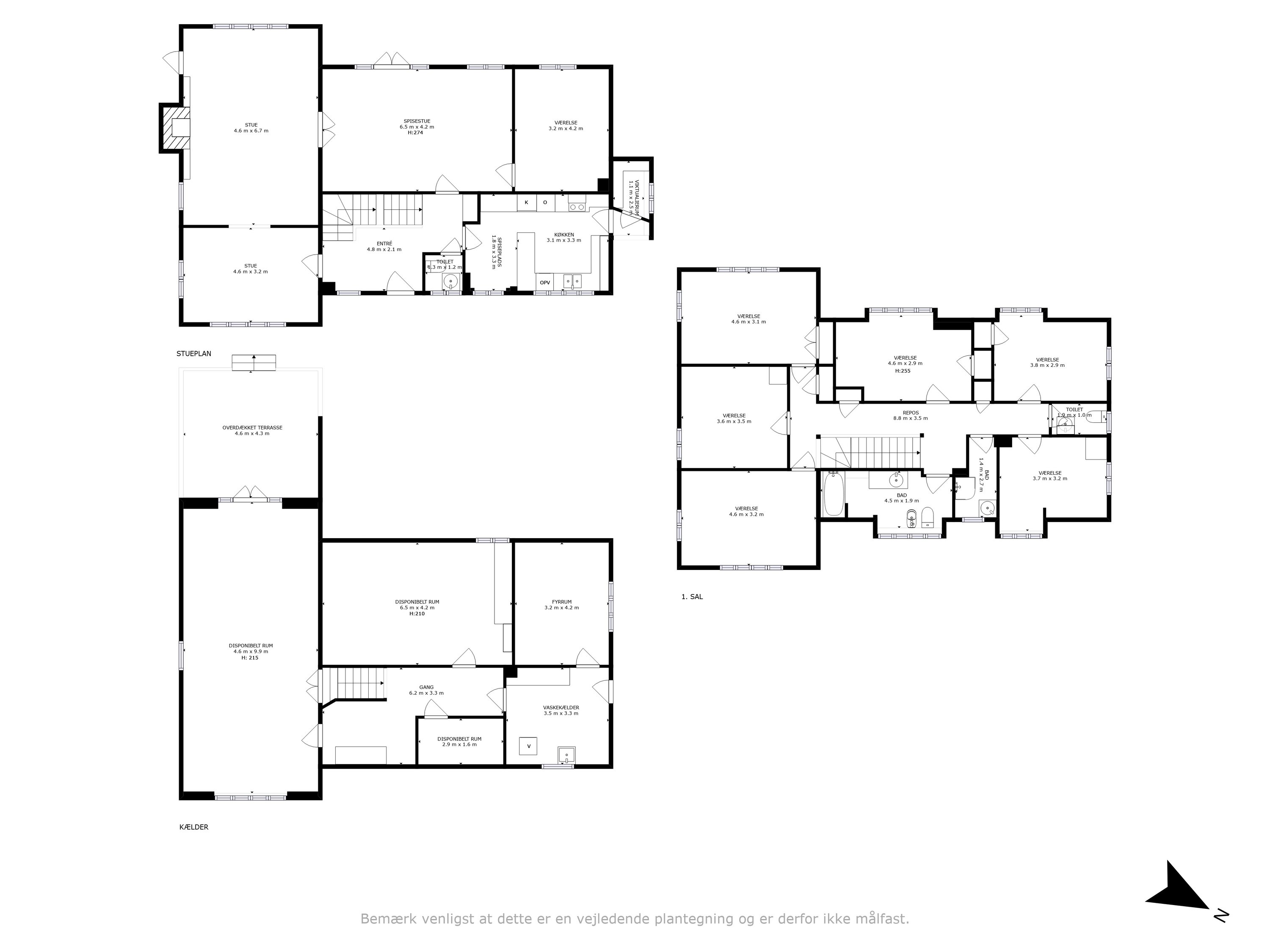 Plantegninger billede af Christiansholmsvej 26, 2930 Klampenborg
