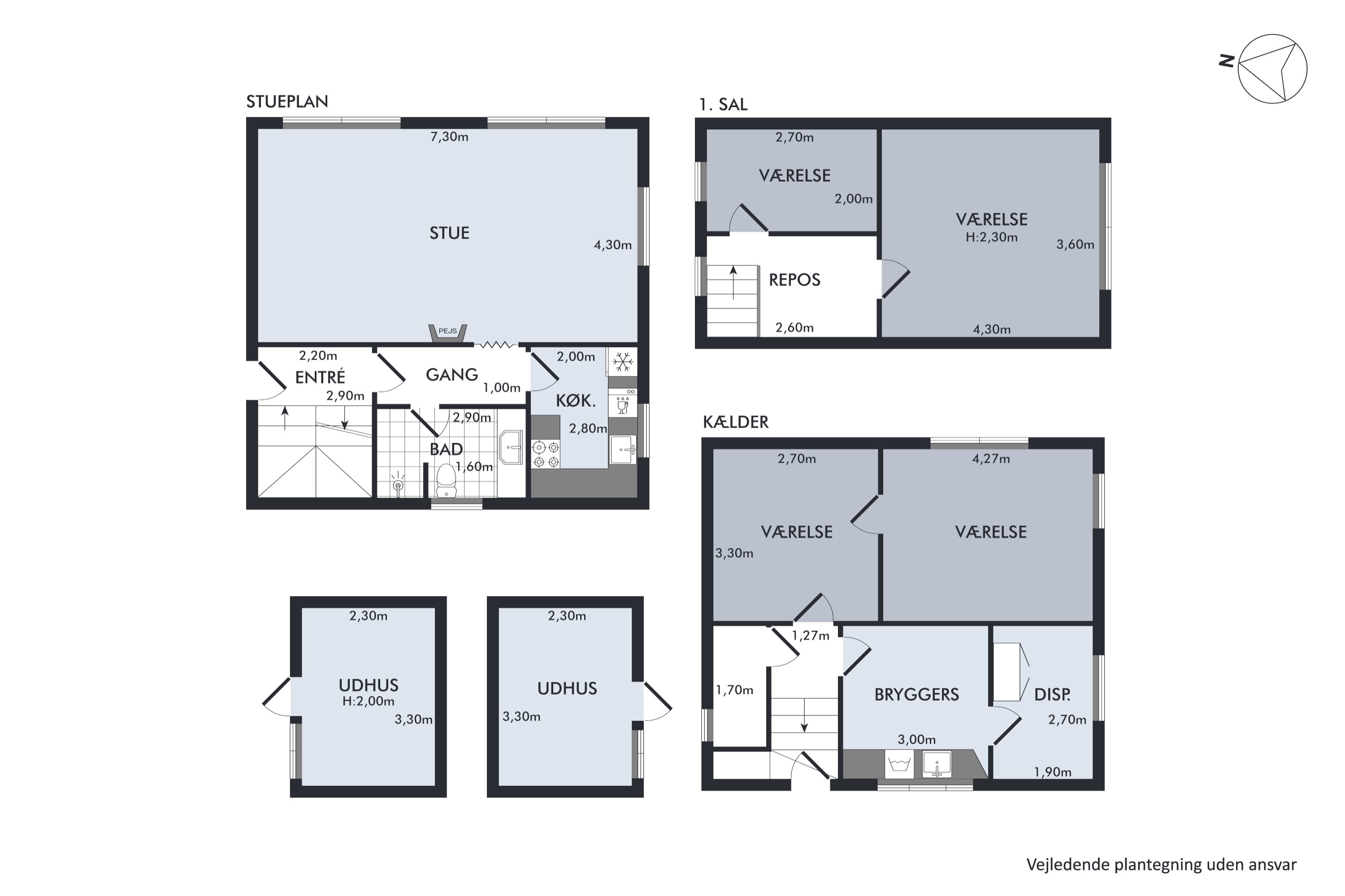 Plantegninger billede af Østerby Havnegade 46, Østerby Havn, 9940 Læsø