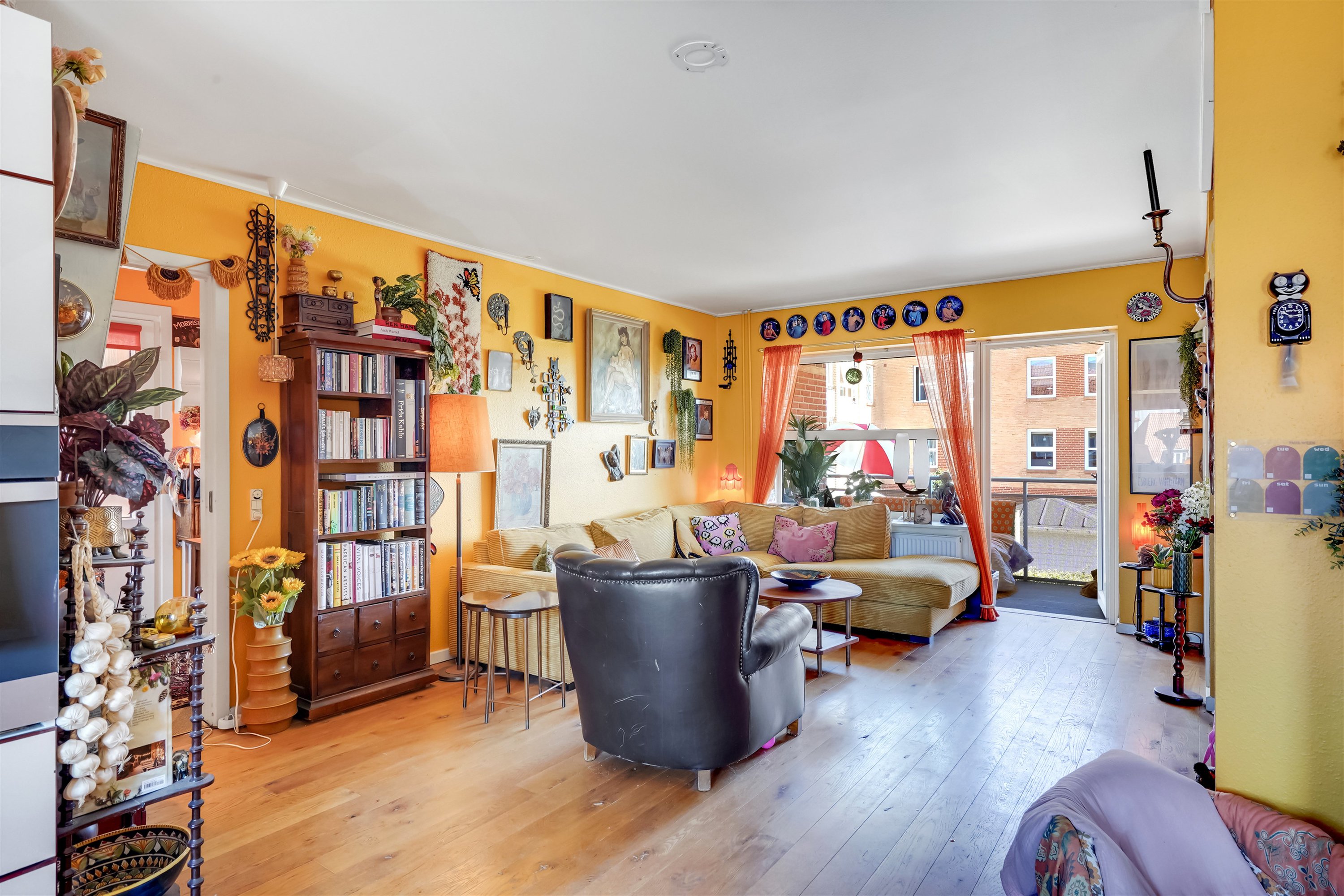 Fremhævet stue billede i fuldskærmstilstand. Billede af Willemoesgade 14, 1. 14., 6700 Esbjerg