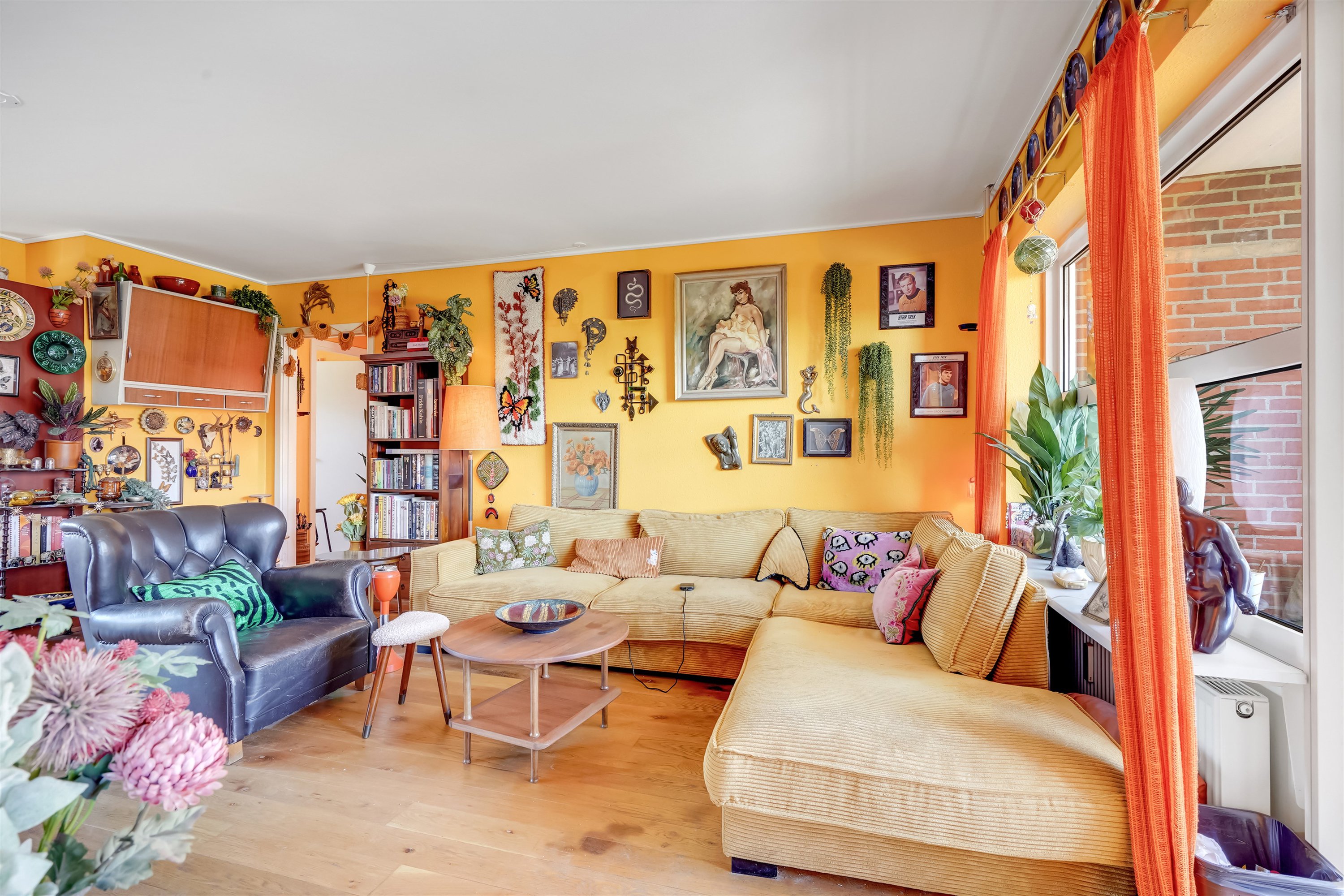 Fremhævet stue billede i fuldskærmstilstand. Billede af Willemoesgade 14, 1. 14., 6700 Esbjerg