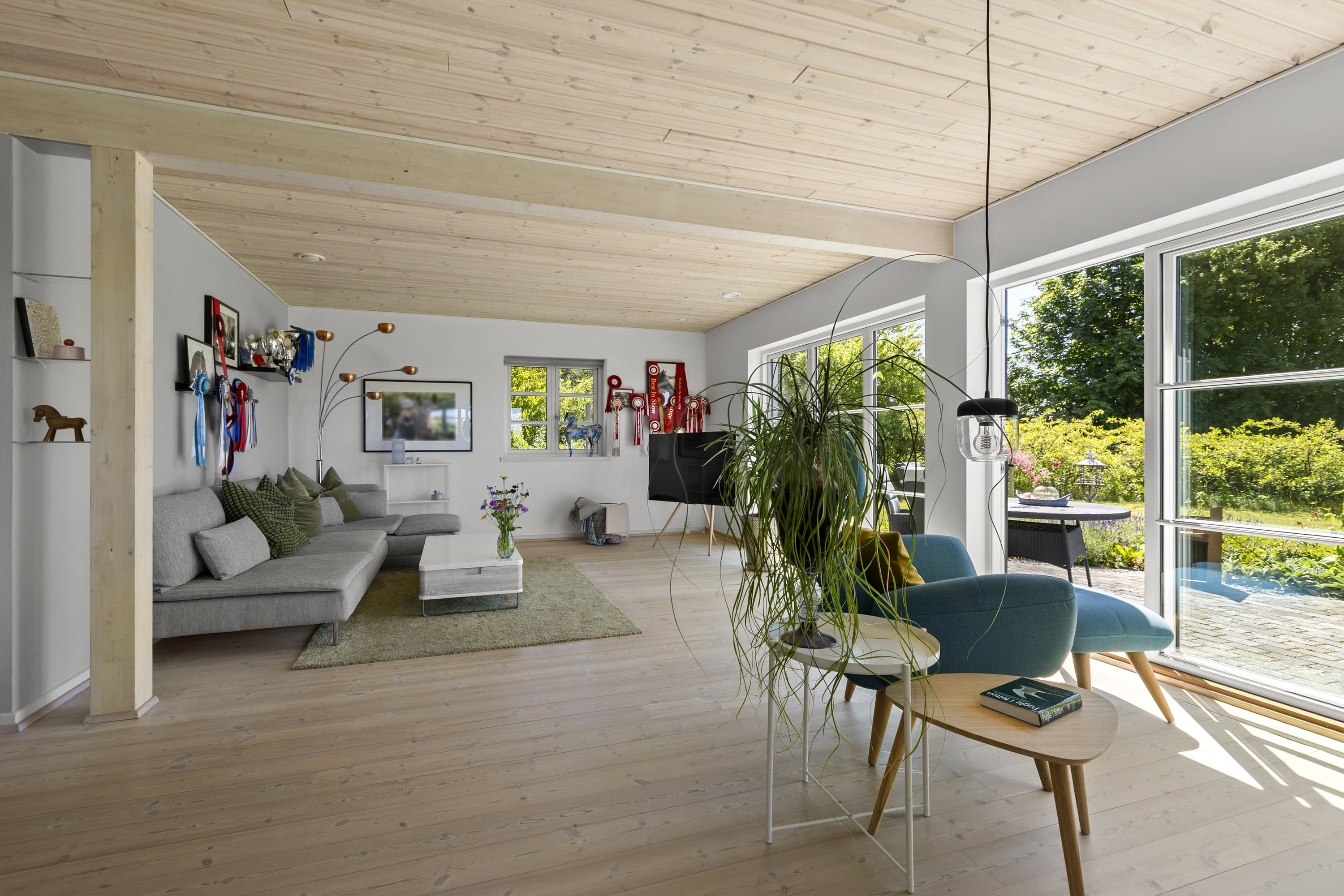 Fremhævet stue billede i fuldskærmstilstand. Billede af Allindemagle Huse 35, Allindelille, 4100 Ringsted