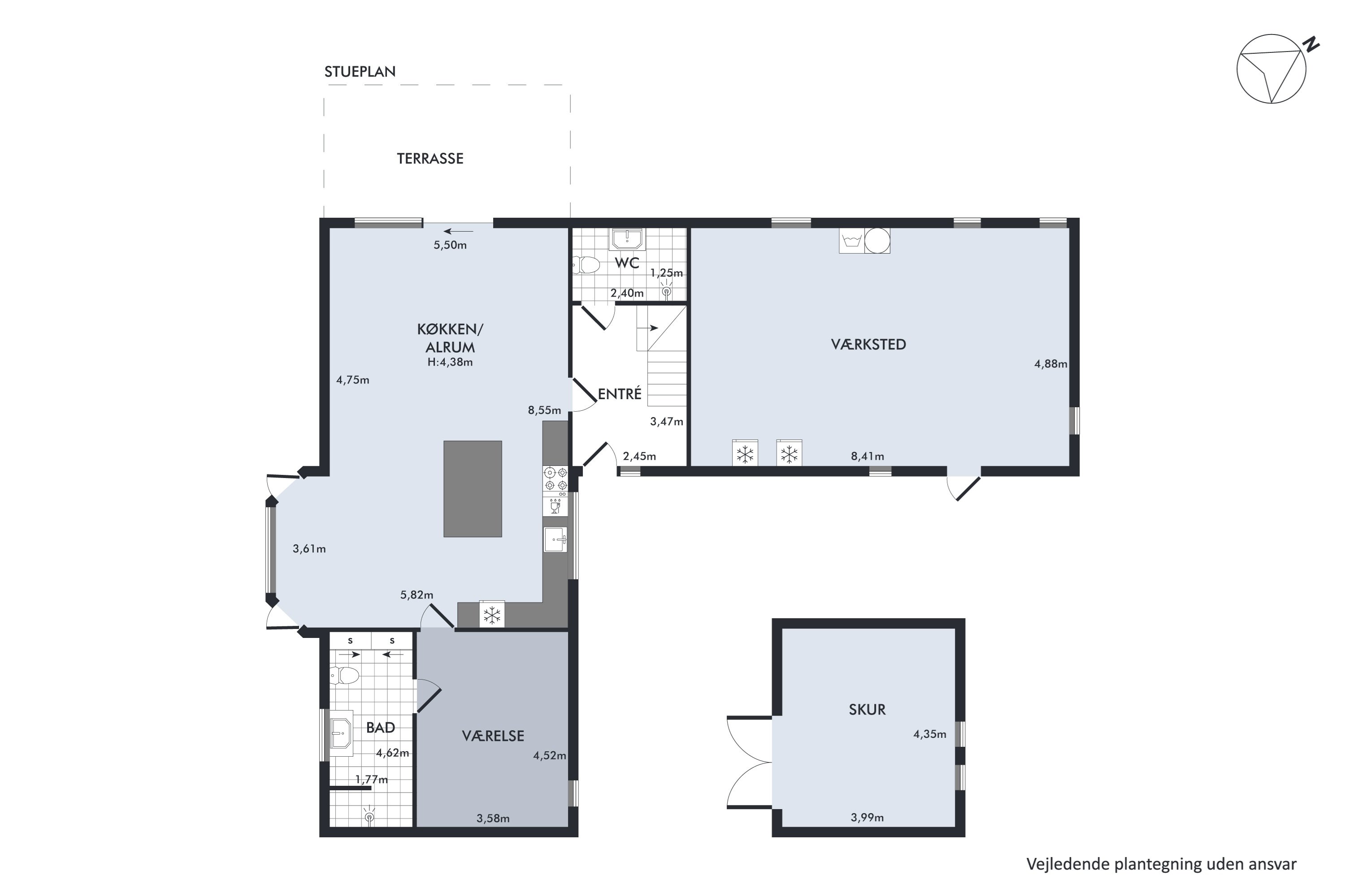 Plantegninger billede af Elmelundsvej 193, Ravnebjerg, 5250 Odense SV