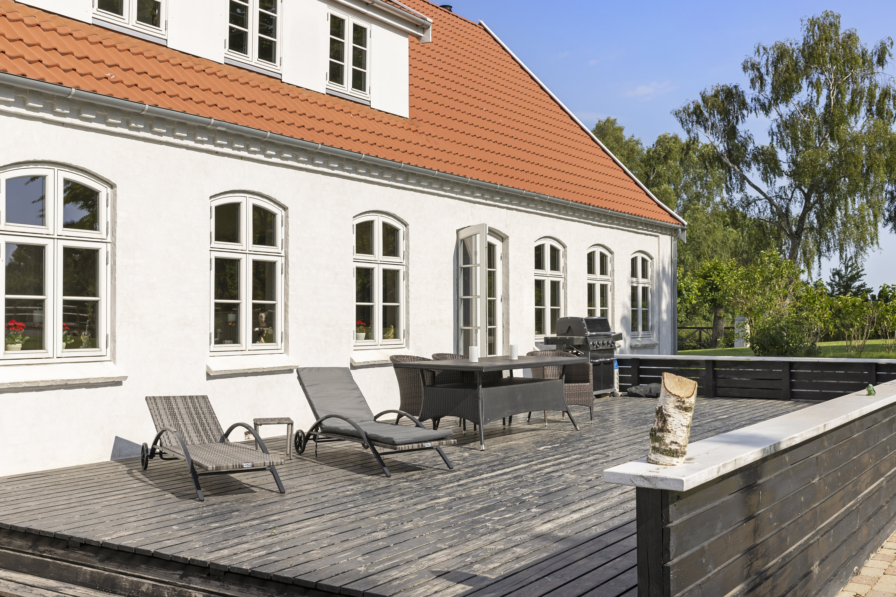Fremhævet terrasse billede i fuldskærmstilstand. Billede af Hammershusvej 26, Udstrup, 4370 Store Merløse