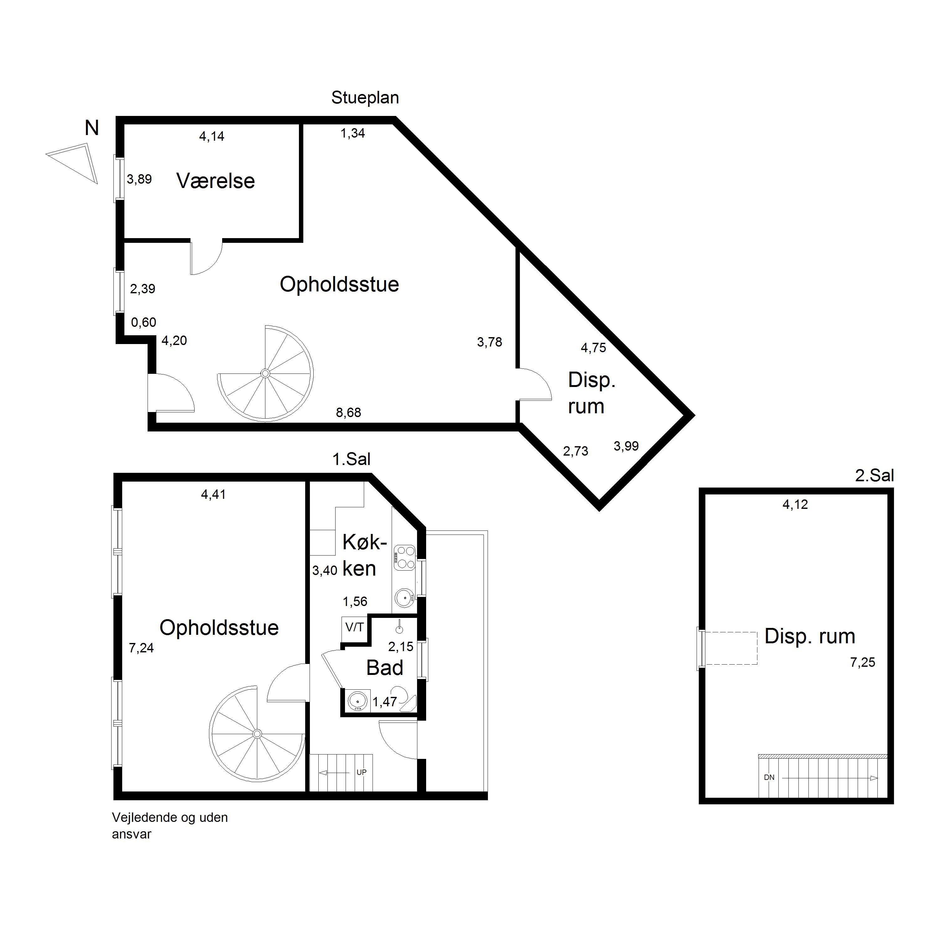 Plantegninger billede af Søndergade 3, 6040 Egtved