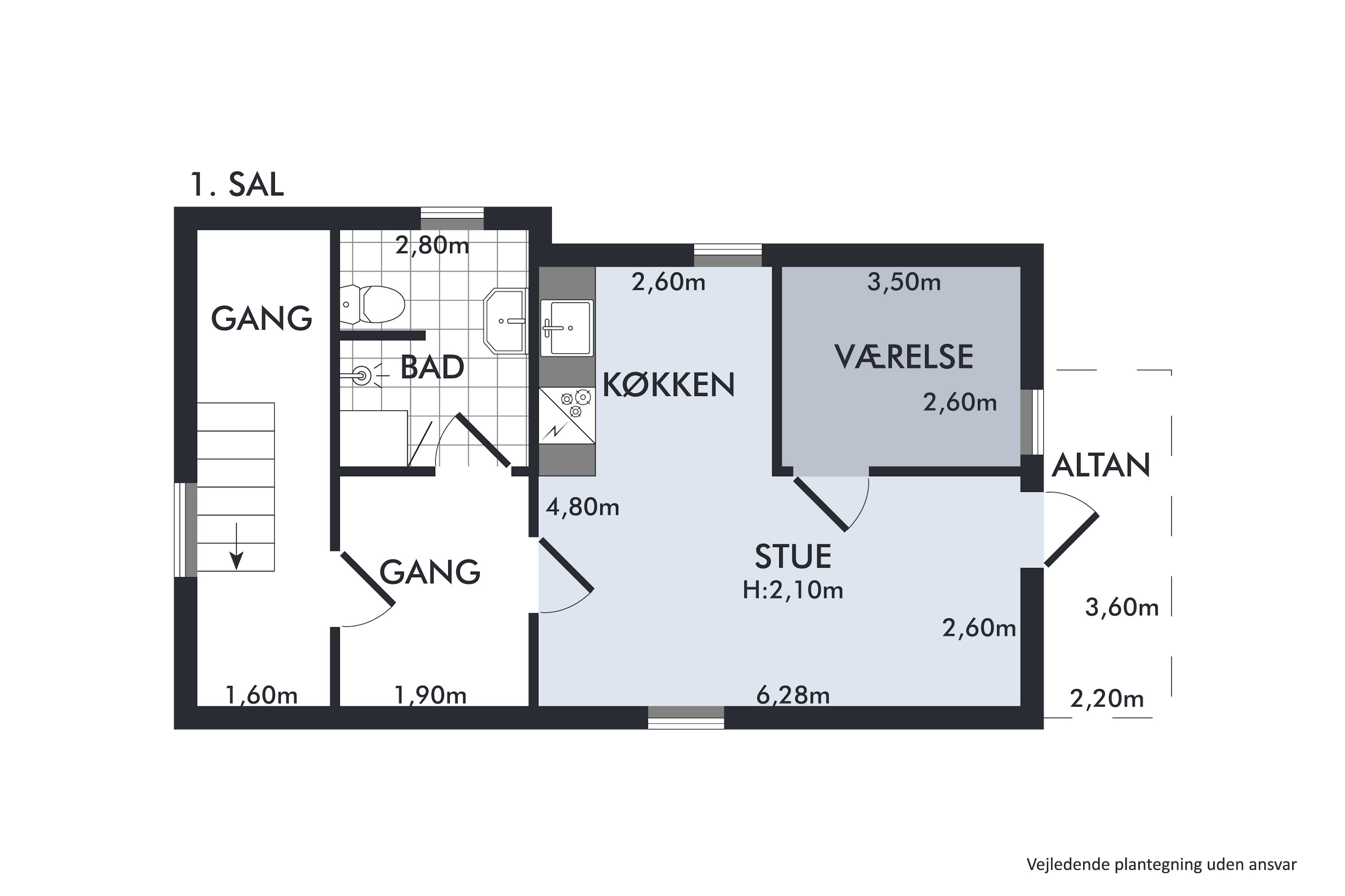 Plantegninger billede af Campingpladsvej 13, Østerby Havn, 9940 Læsø