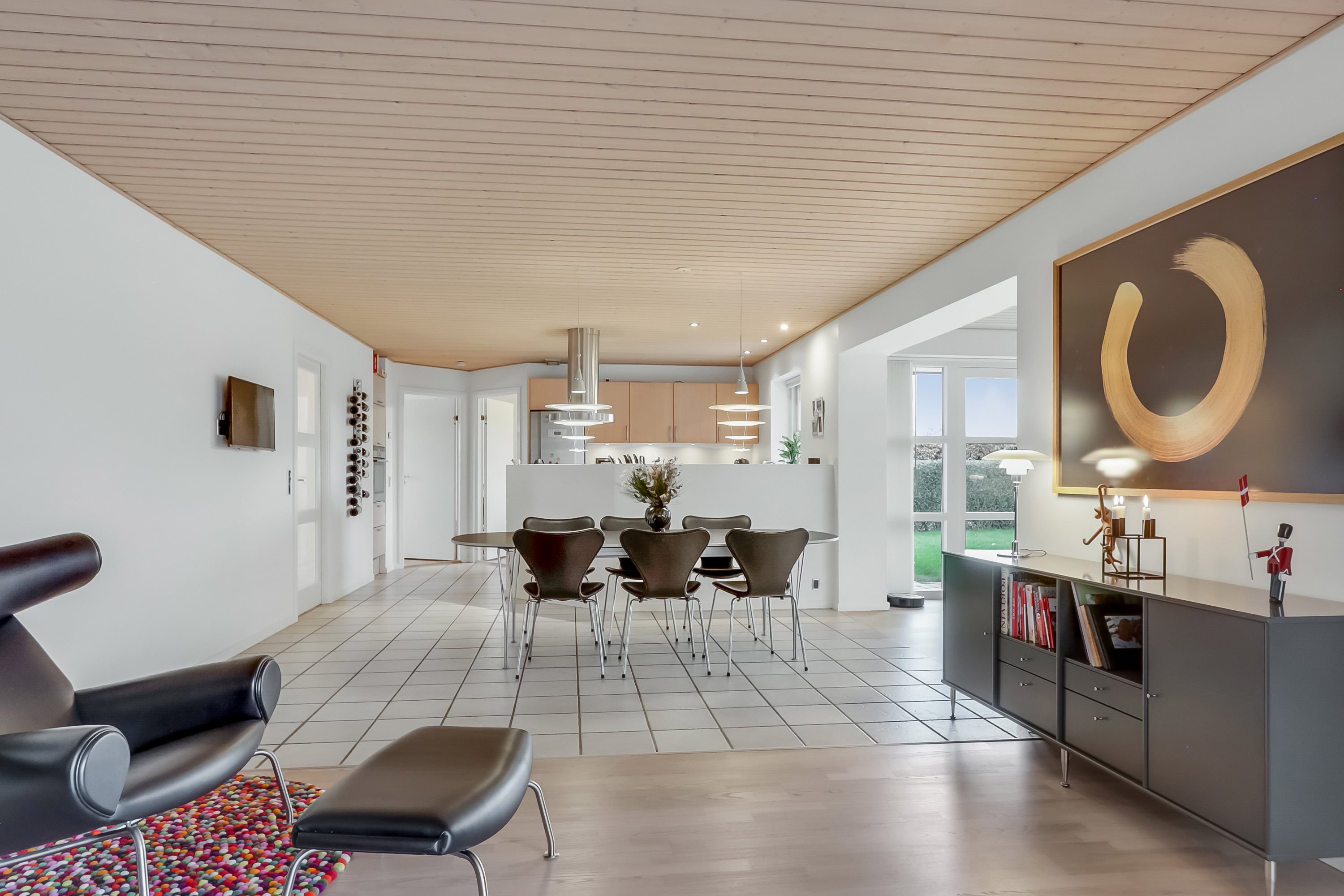 Fremhævet stue billede i fuldskærmstilstand. Billede af Sømarken 151, Ollerup, 5762 Vester Skerninge