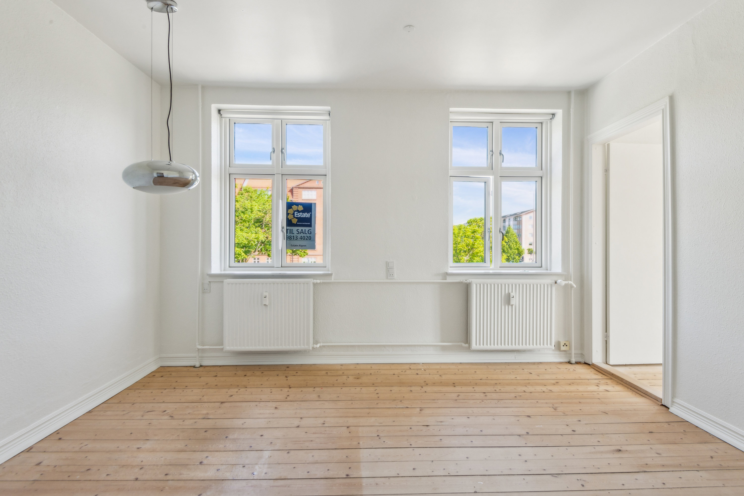 Fremhævet stue billede i fuldskærmstilstand. Billede af Kærvang 1, 1. tv., 9000 Aalborg