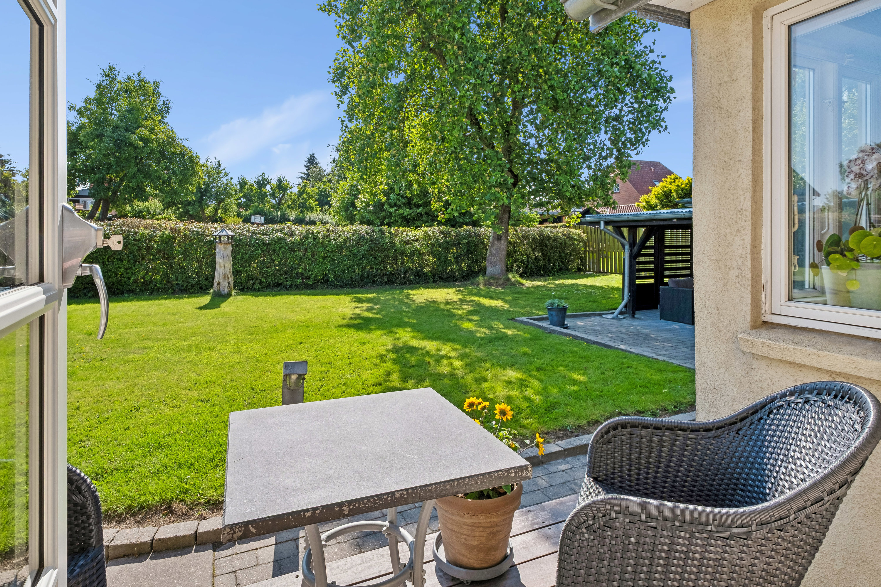 Fremhævet have billede i fuldskærmstilstand. Billede af Finsensvej 7, Bækkelund, 8700 Horsens