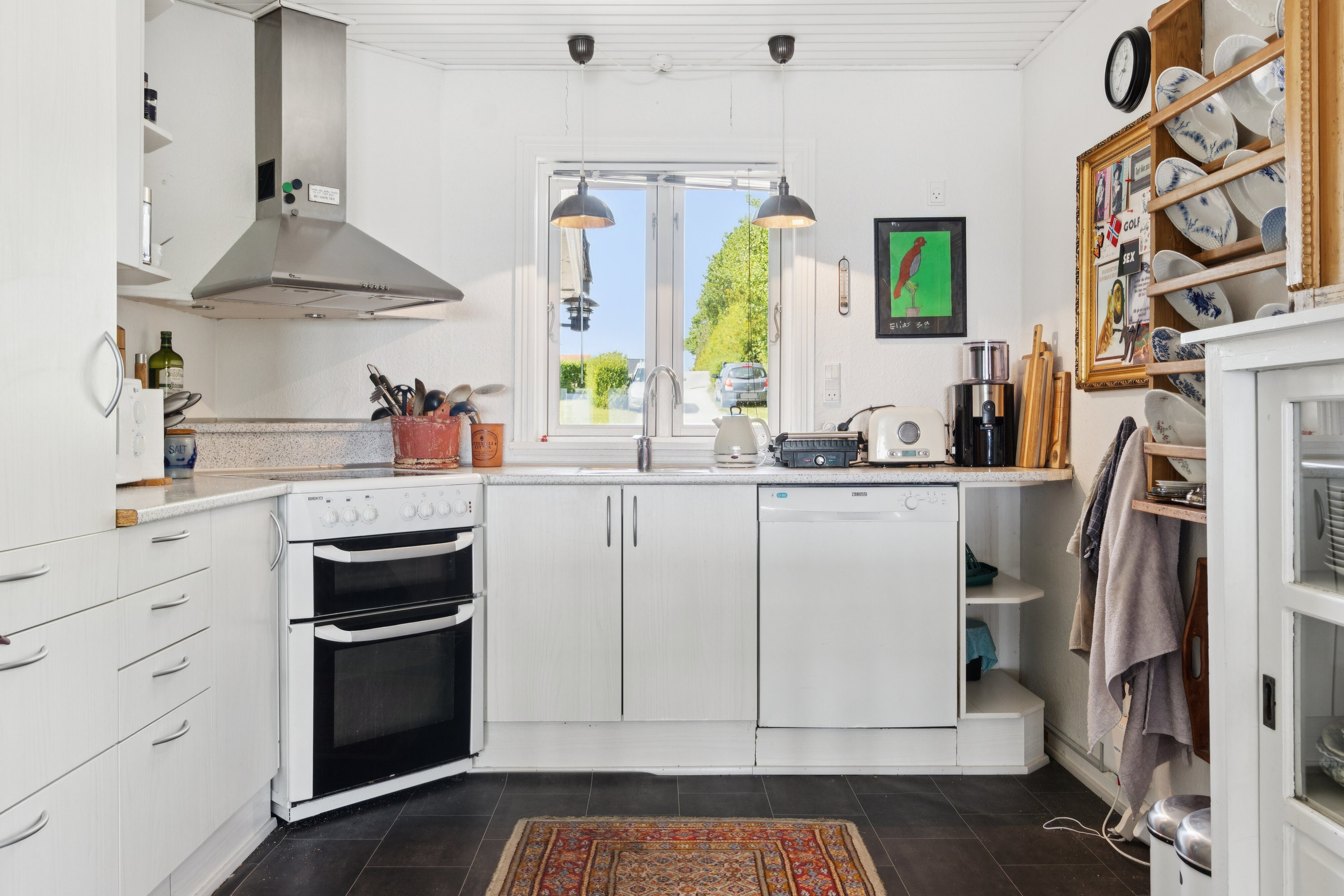 Fremhævet køkken billede i fuldskærmstilstand. Billede af Simons Bakke 27, Tilsted, 7700 Thisted