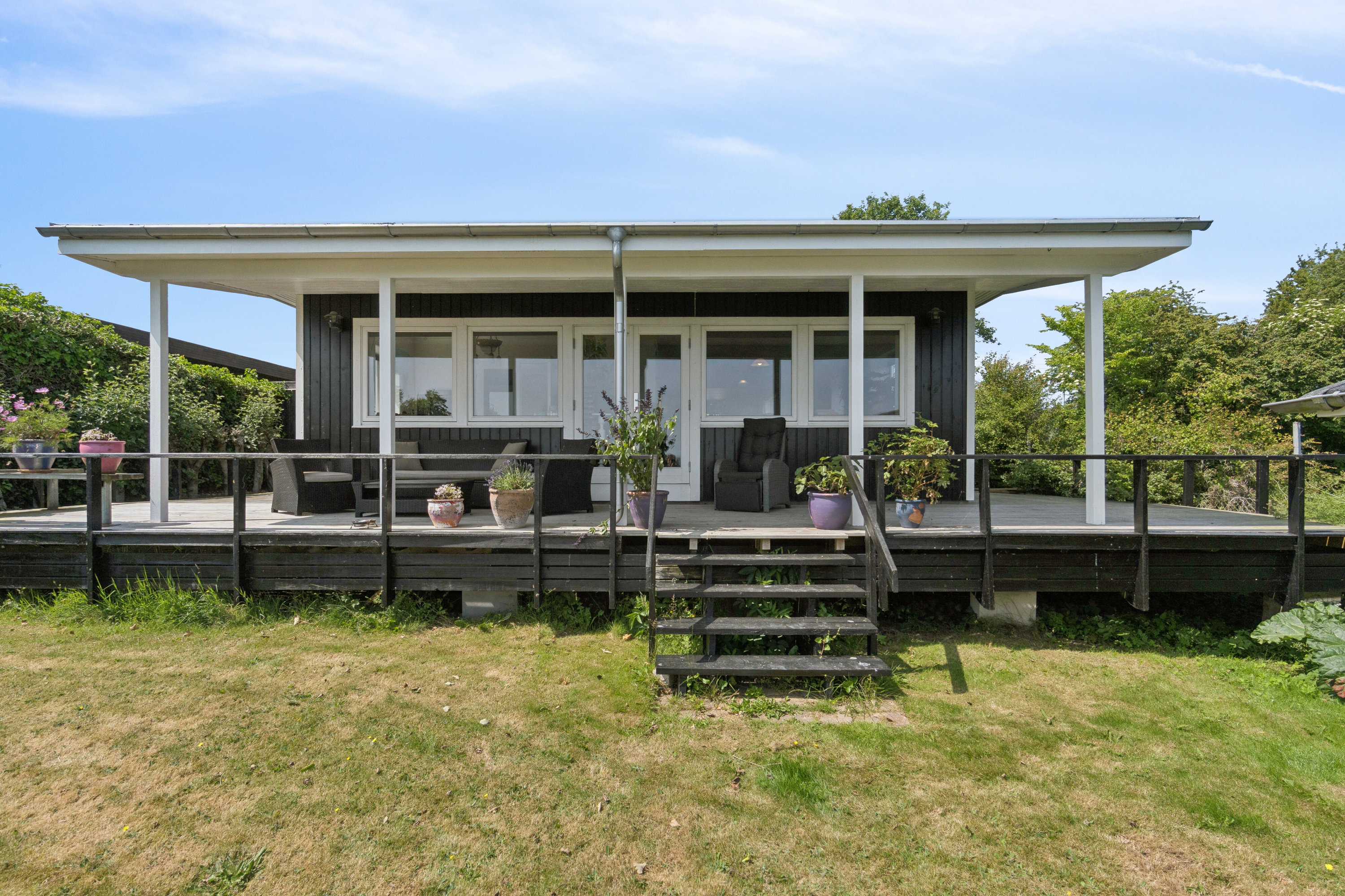 Fremhævet set fra haven billede i fuldskærmstilstand. Billede af Simons Bakke 27, Tilsted, 7700 Thisted