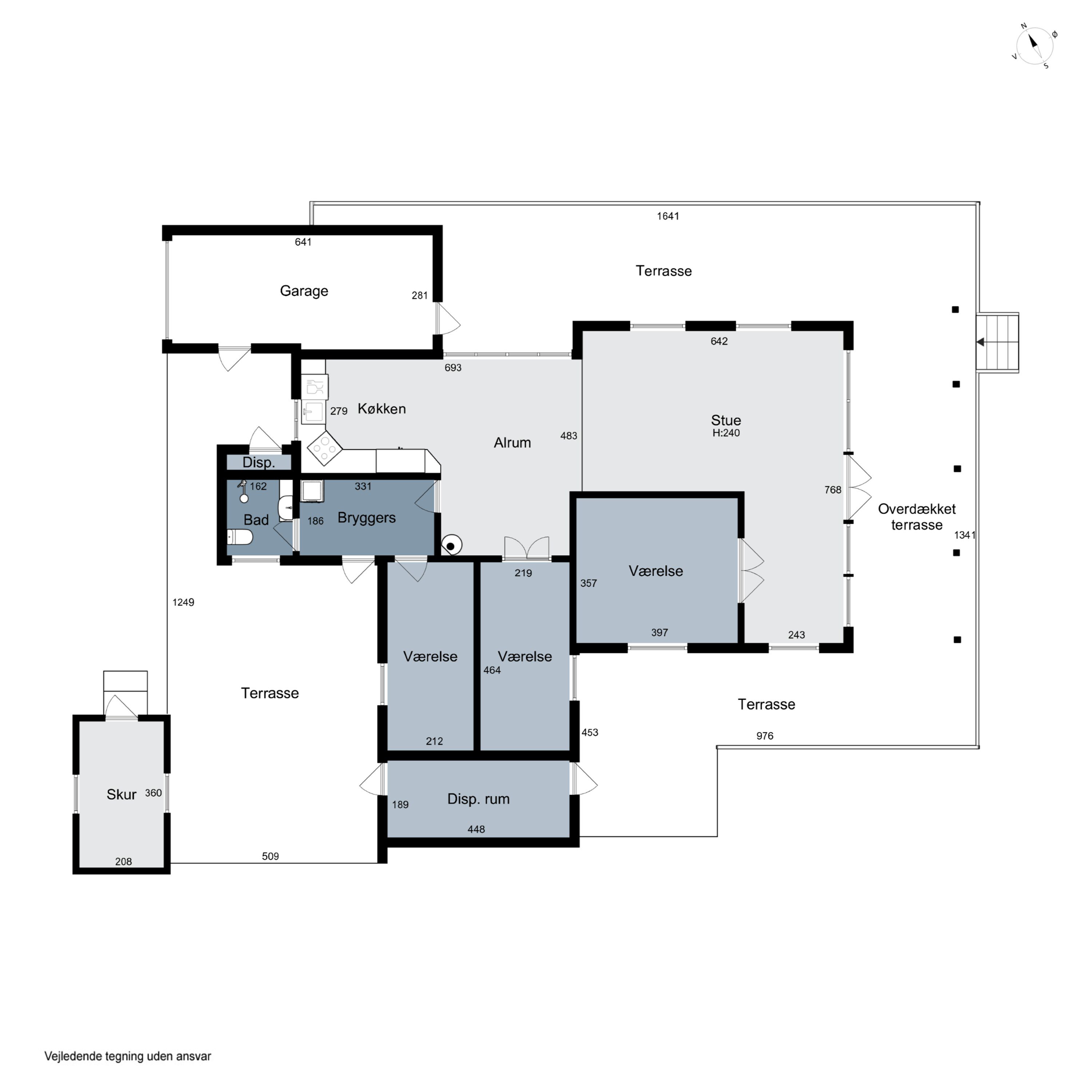 Plantegninger billede af Simons Bakke 27, Tilsted, 7700 Thisted