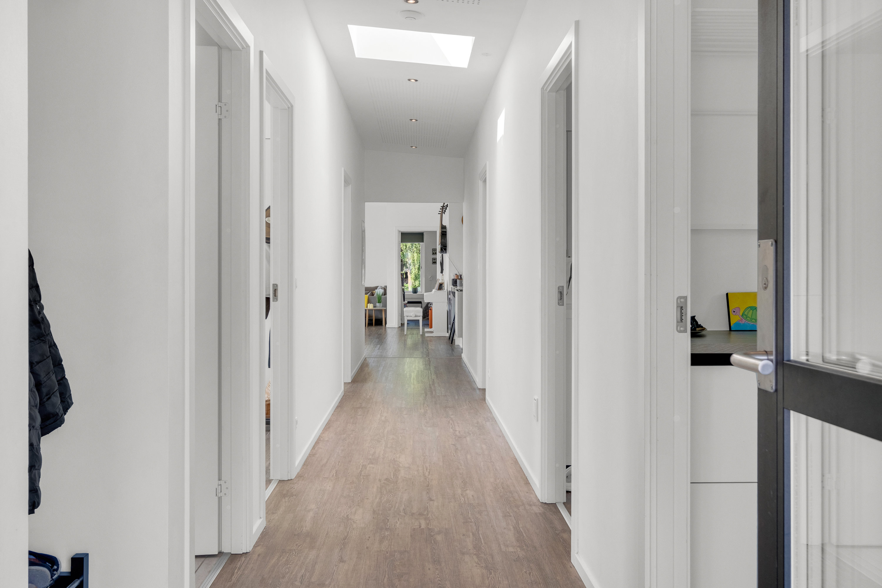 Fremhævet entré billede i fuldskærmstilstand. Billede af Engvangen 11, 8520 Lystrup