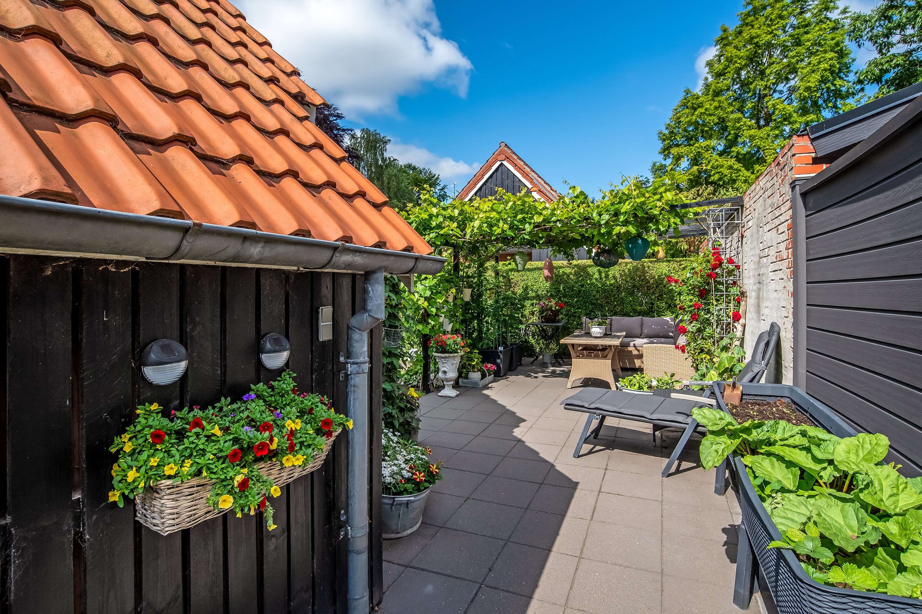 Fremhævet terrasse billede i fuldskærmstilstand. Billede af Skjernvej 112A, 7500 Holstebro