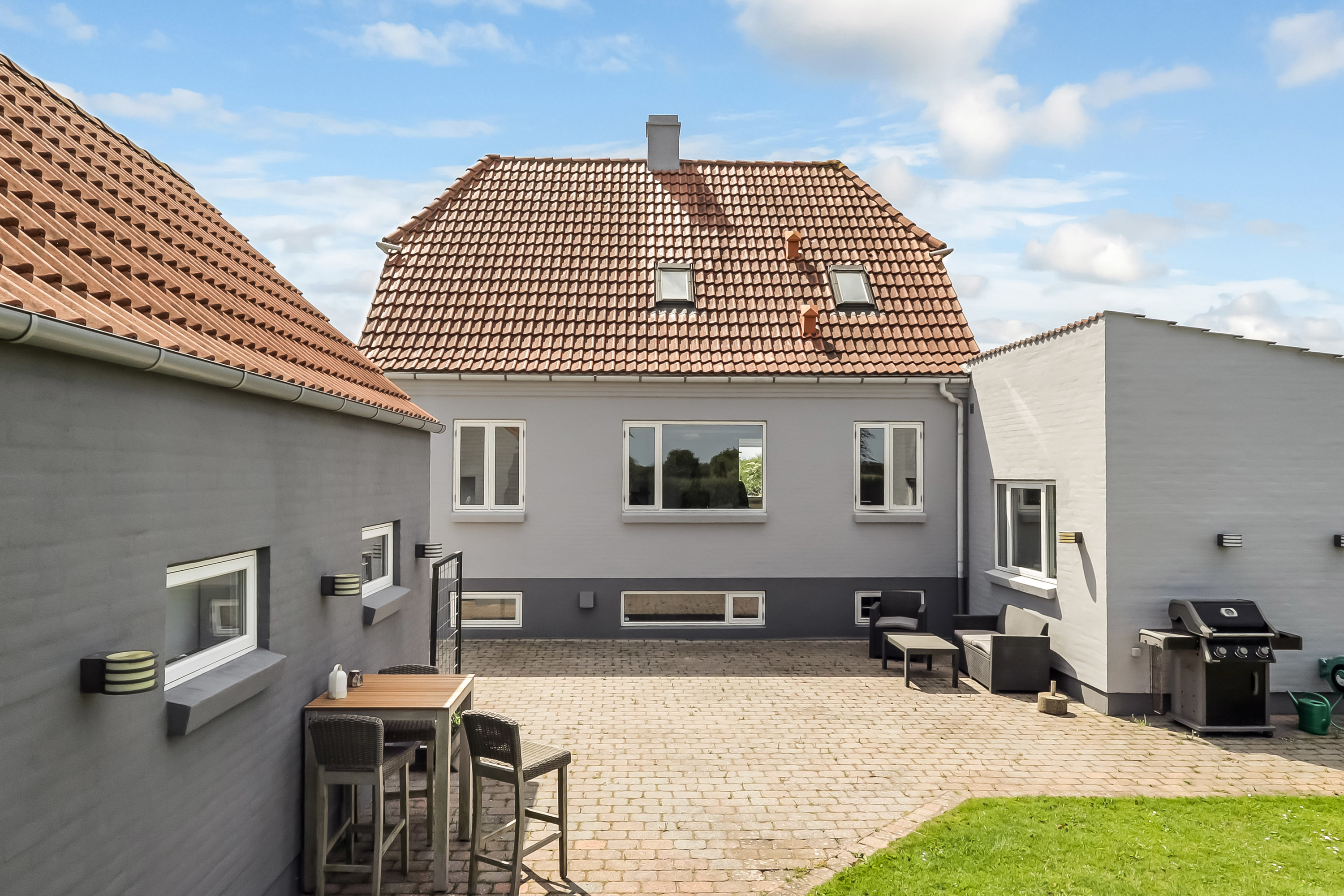 Fremhævet terrasse billede i fuldskærmstilstand. Billede af Kilenvej 14, Brudager, 5883 Oure