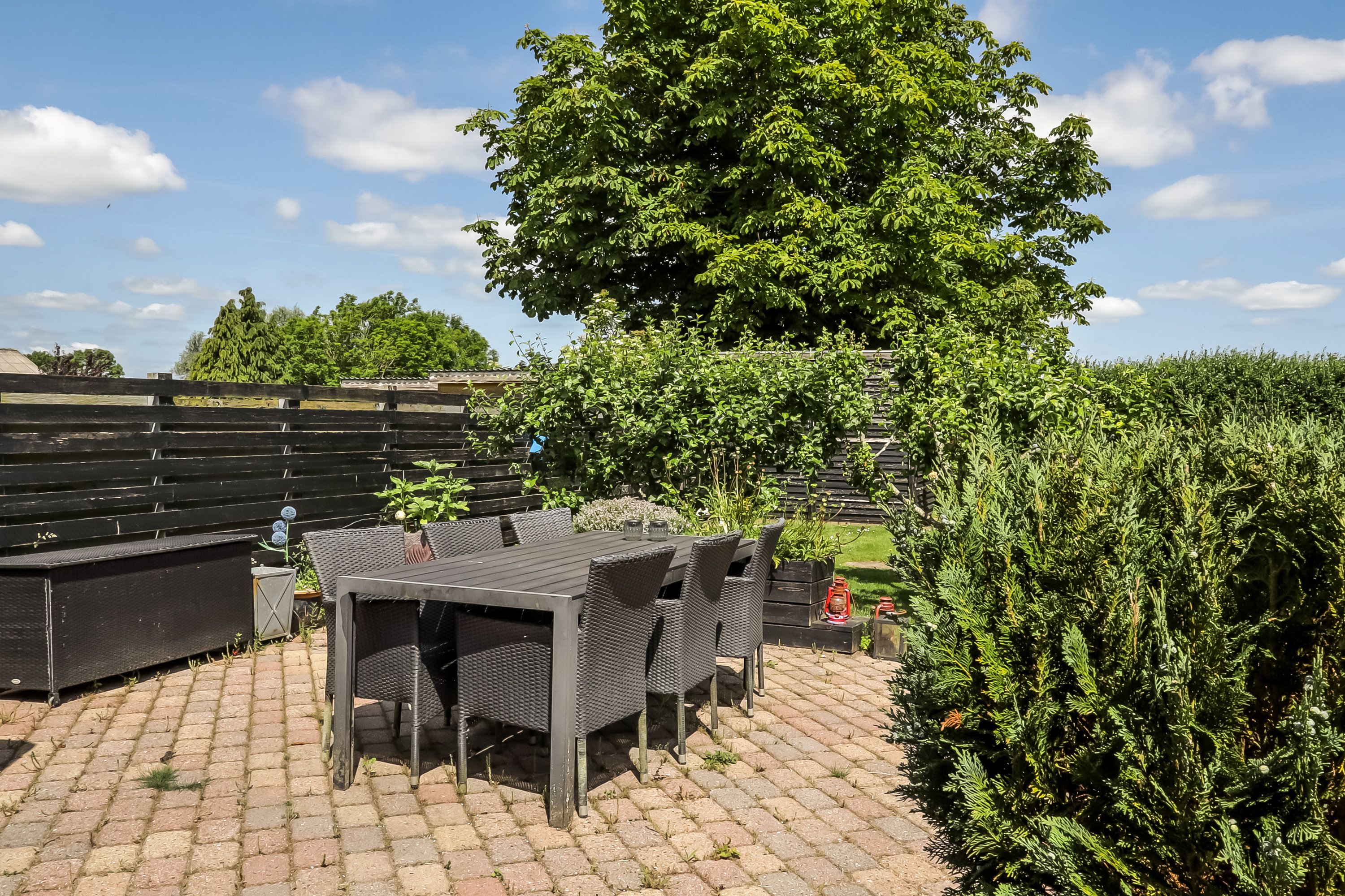 Fremhævet terrasse billede i fuldskærmstilstand. Billede af Kilenvej 14, Brudager, 5883 Oure