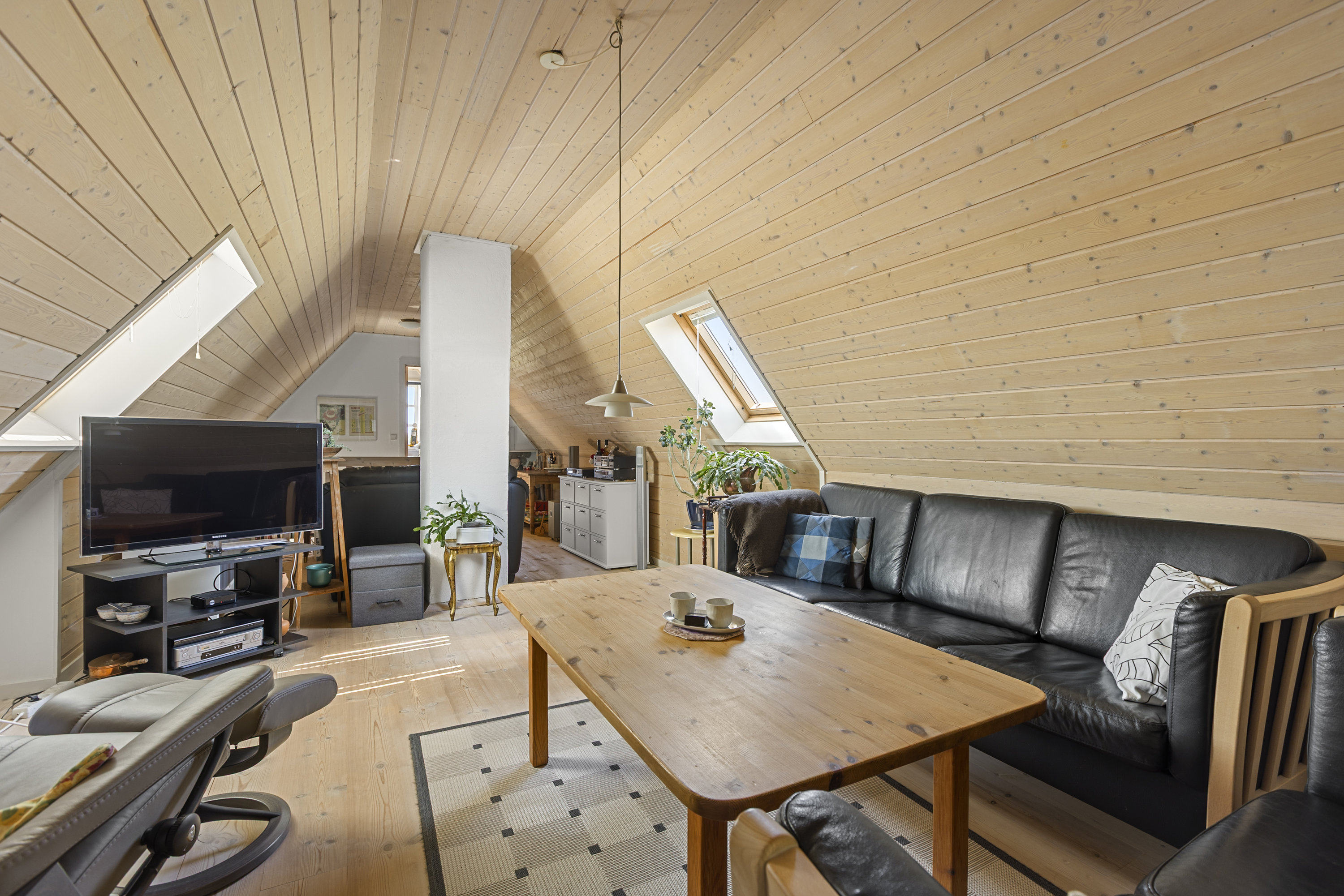 Fremhævet stue billede i fuldskærmstilstand. Billede af Kallerupvej 158, 4400 Kalundborg