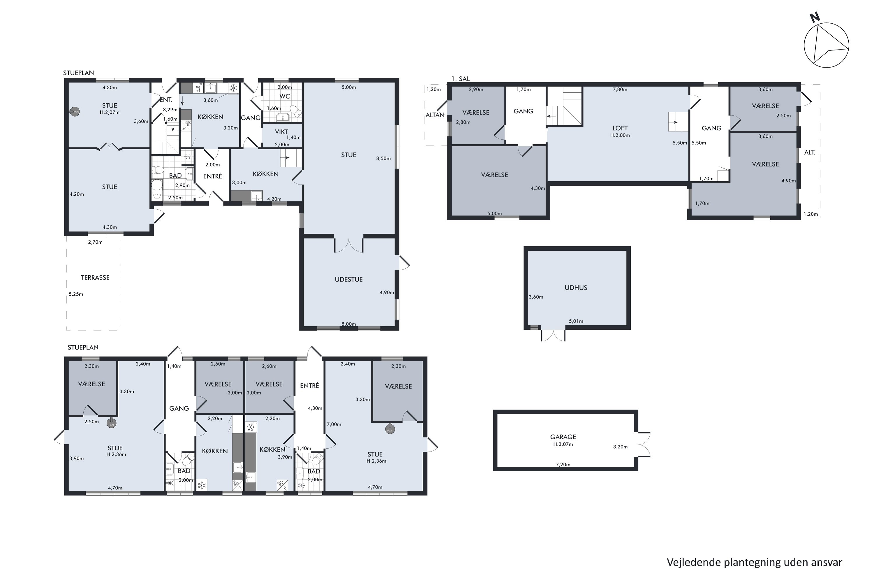 Plantegninger billede af Starbækvej 2A, Vesterø, 9940 Læsø