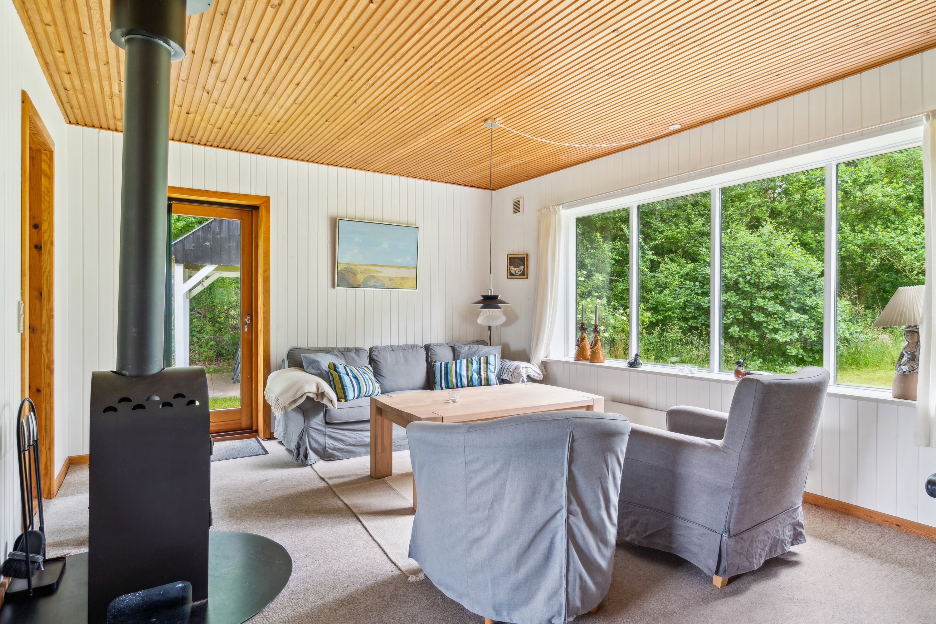 Fremhævet stue billede i fuldskærmstilstand. Billede af Starbækvej 2A, Vesterø, 9940 Læsø