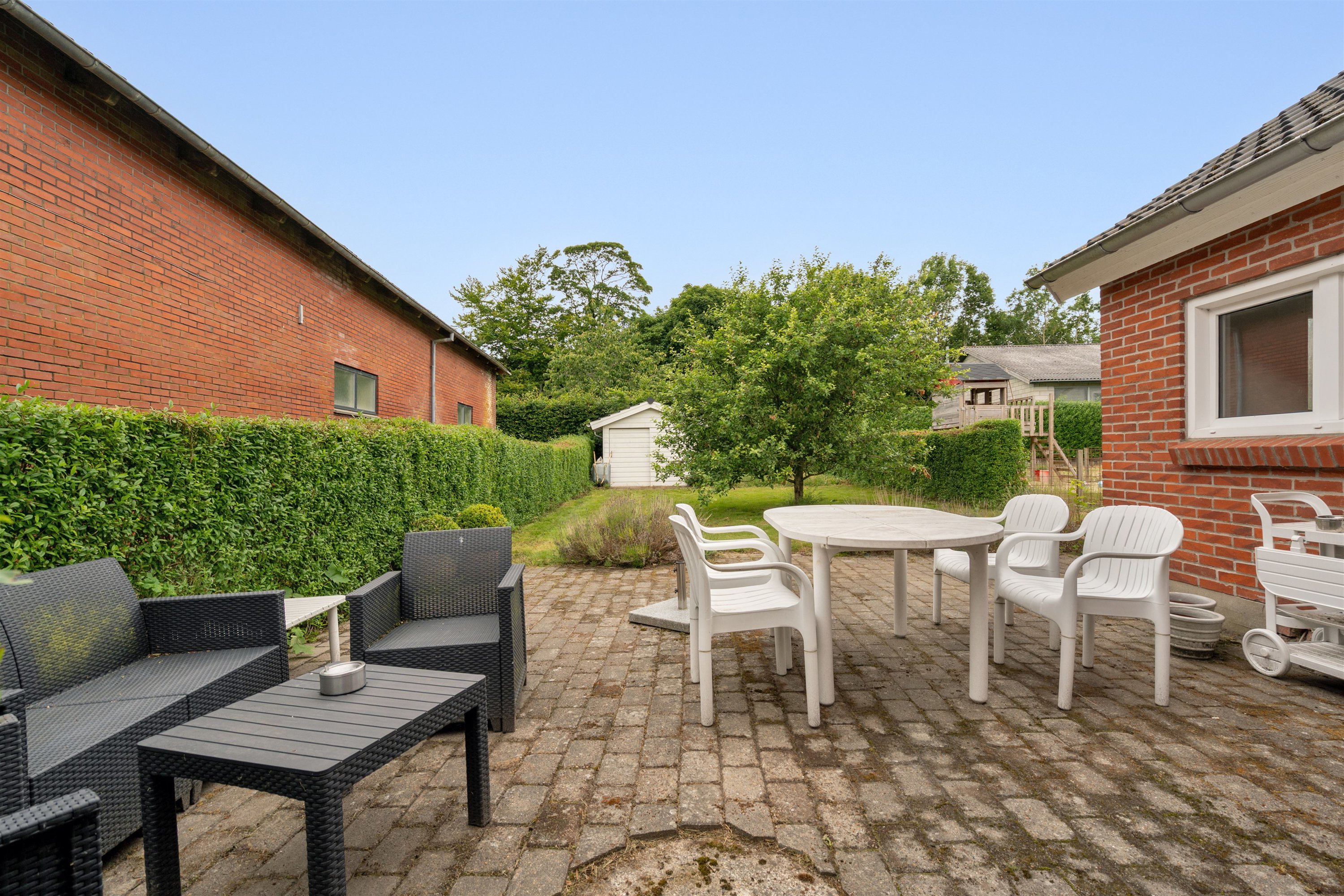 Fremhævet ejendommen billede i fuldskærmstilstand. Billede af Byvejen 15, Rousthøje, 6818 Årre