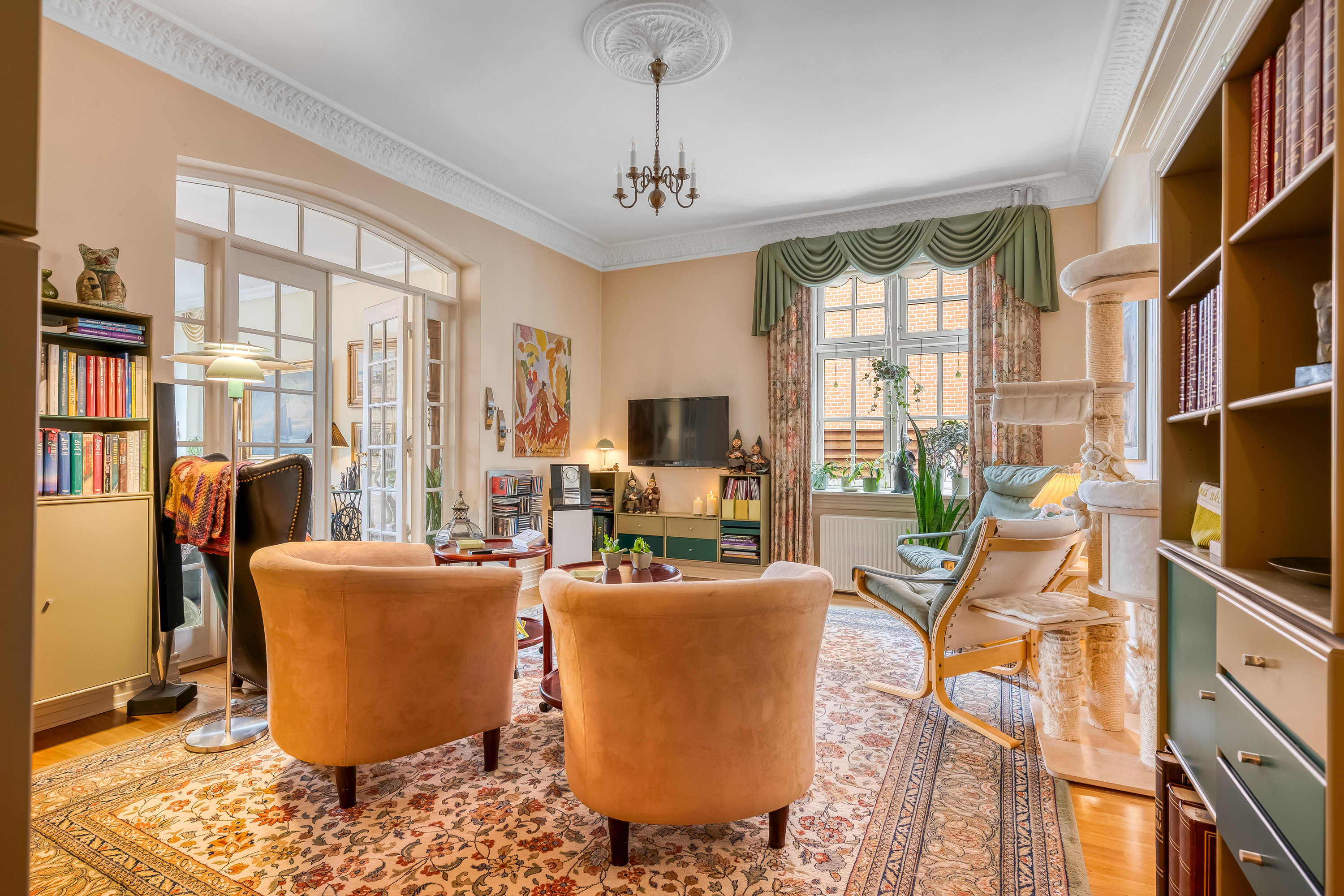 Fremhævet stue billede i fuldskærmstilstand. Billede af Søndergade 40, 7600 Struer